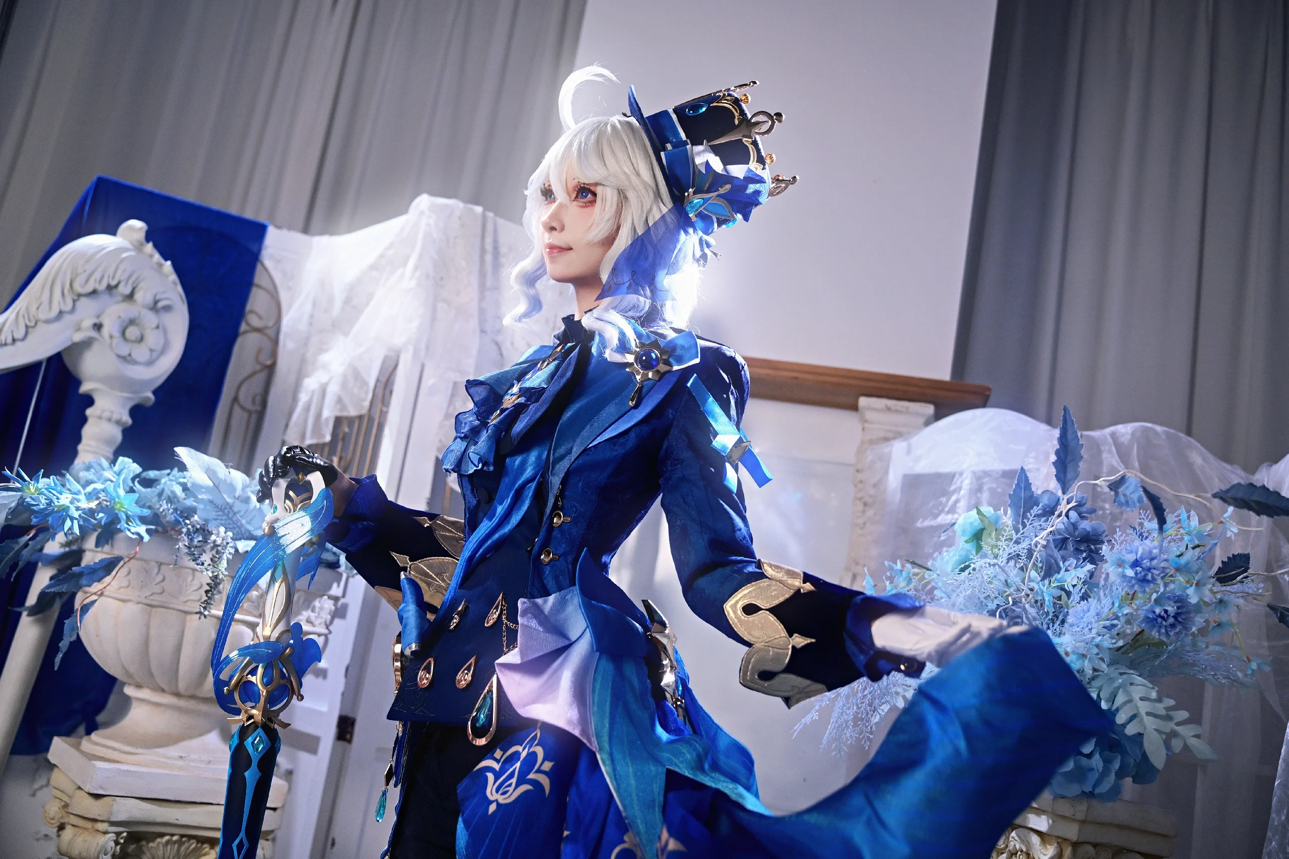 【芙宁娜cos】在上海的舞台上，还原最真实的她 - 第5张