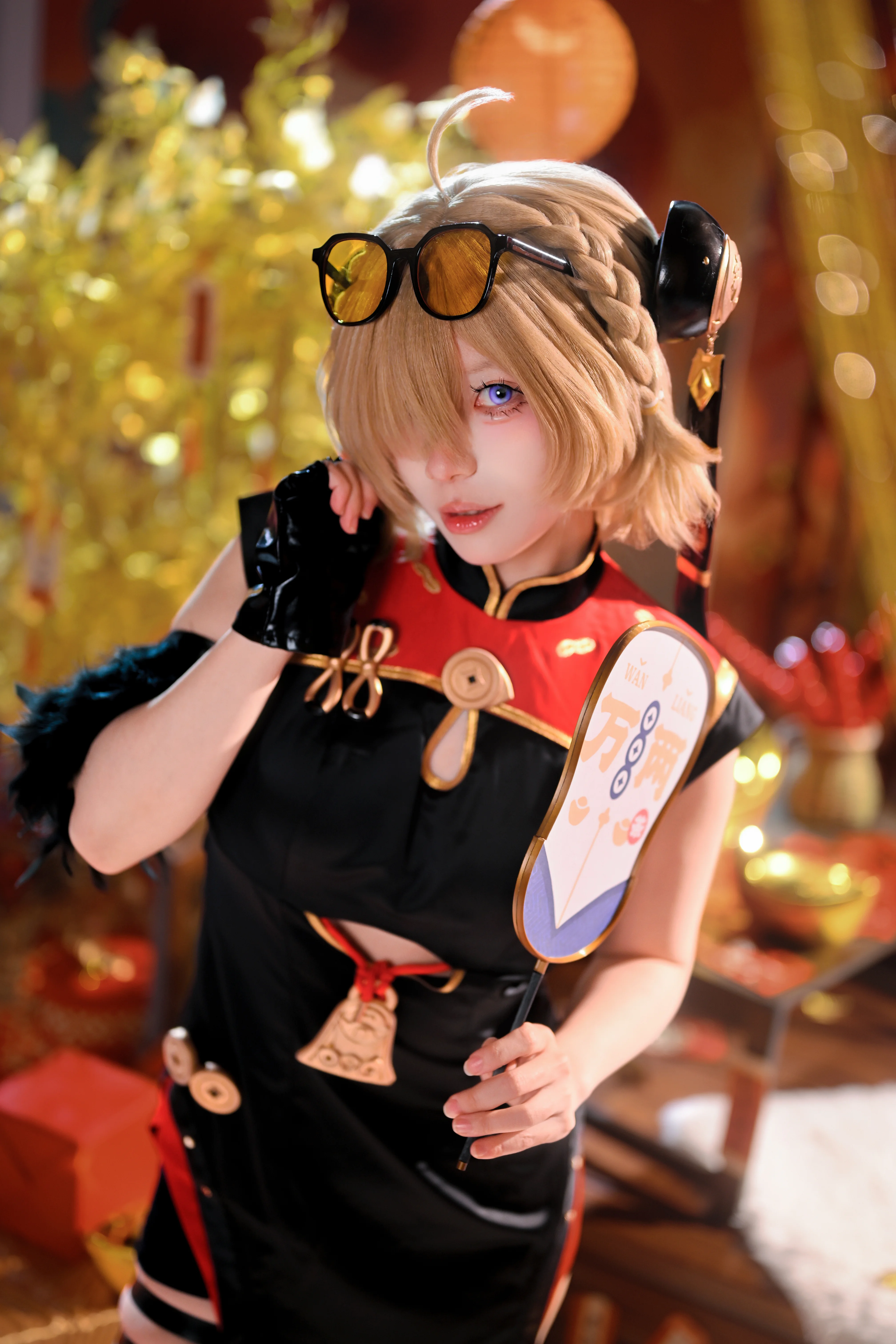 【紅豆cos】絕區零新年旗袍造型，紅紅火火過大年 - 第 3 張