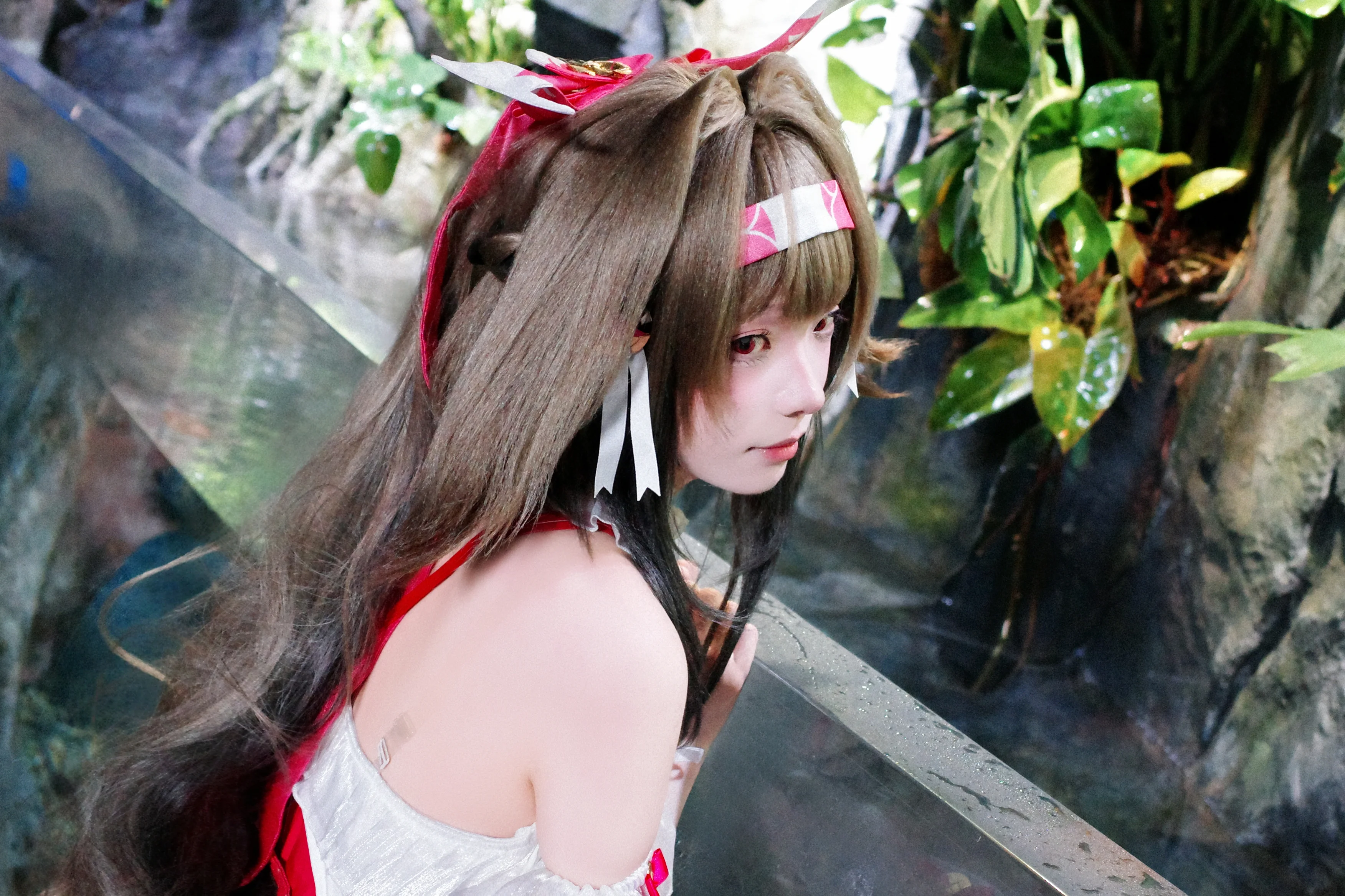 [Ye Shunguang Cosplay] Dynamic Figure of Zenless Zone Zero: Photoshoot Record in the Greenhouse Botanical Garden - Image 5
