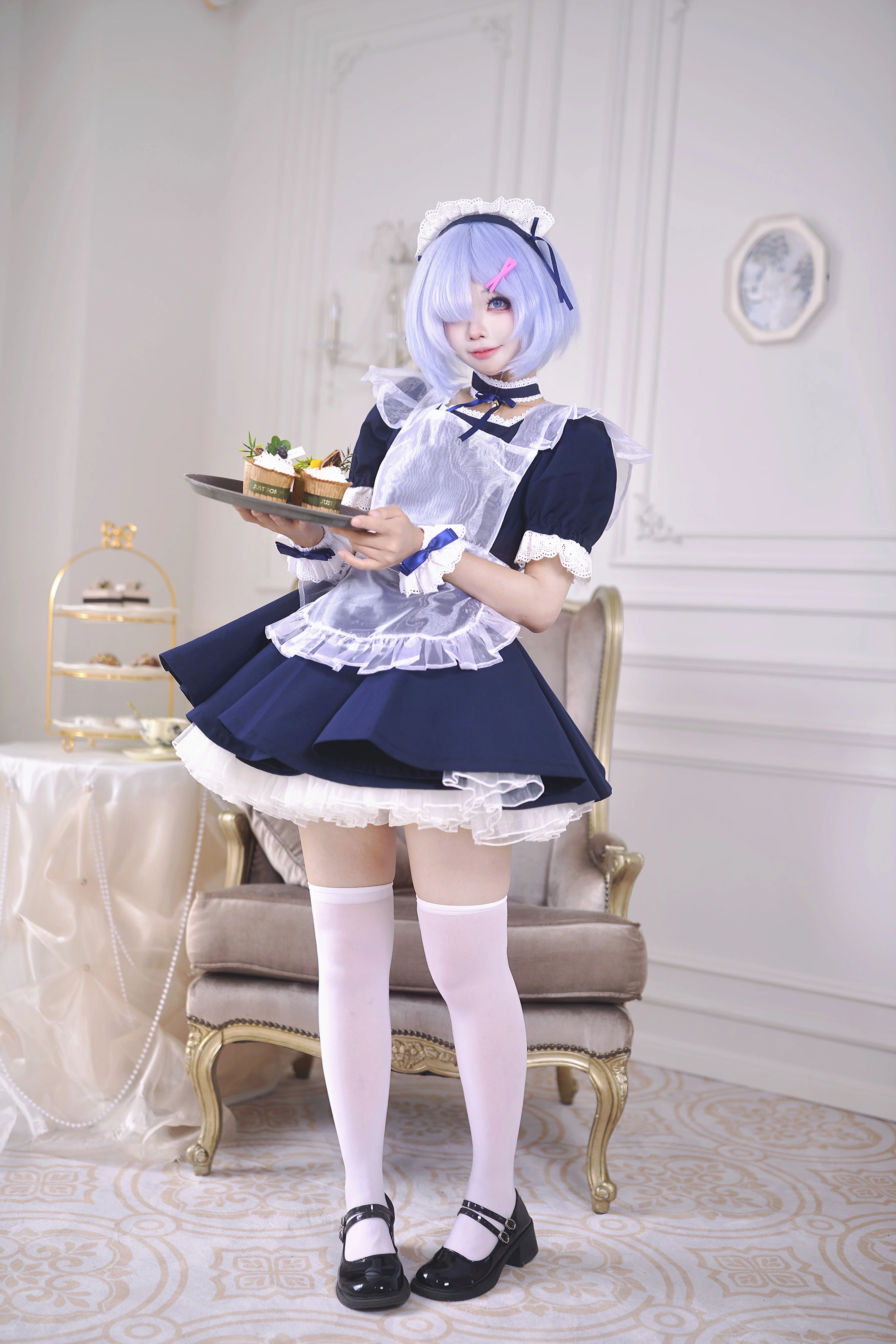 【蕾姆cos】从零开始的异世界生活里的甜美女仆茶会 - 第 2 张