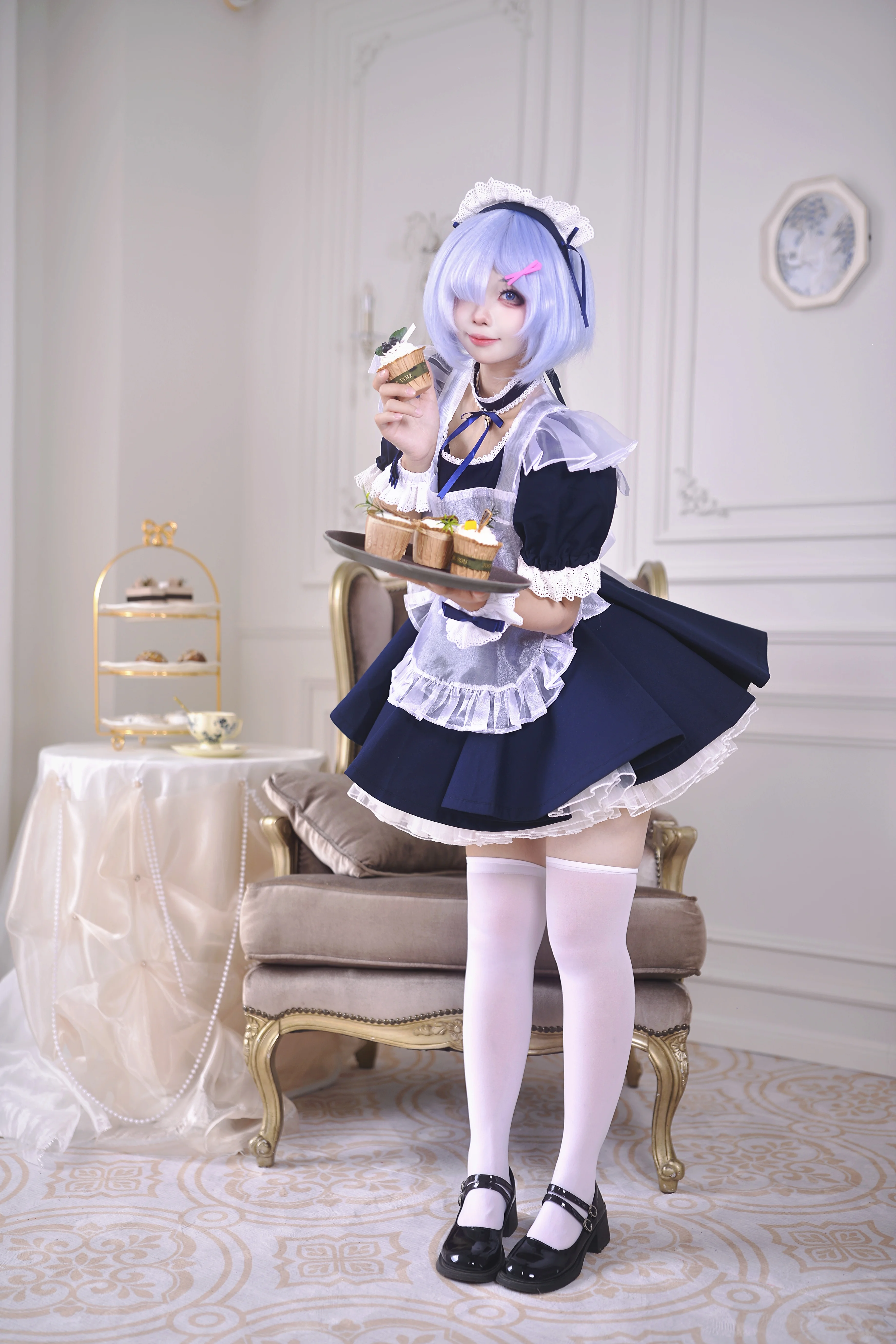 【蕾姆cos】从零开始的异世界生活里的甜美女仆茶会 - 第 3 张