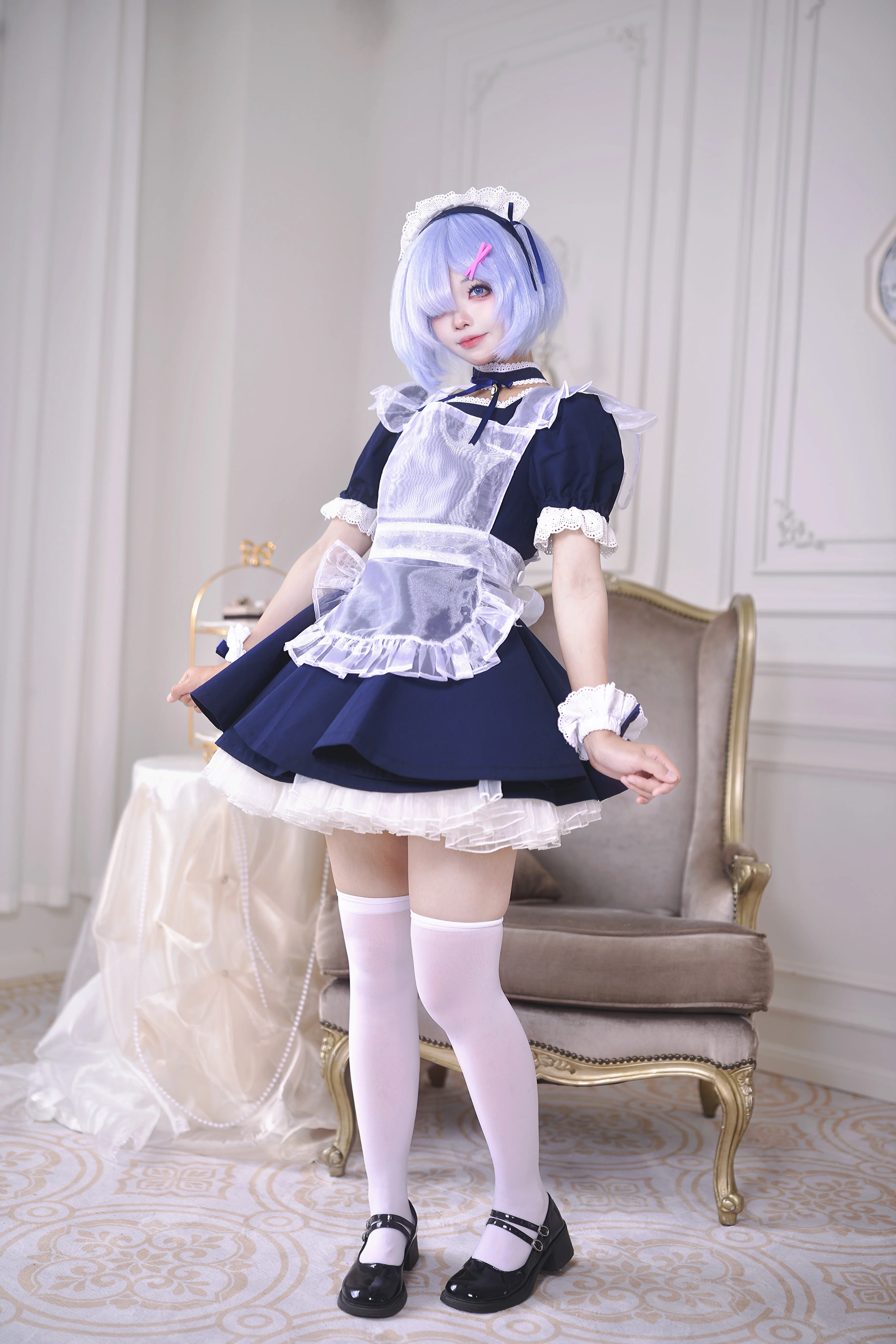【蕾姆cos】从零开始的异世界生活里的甜美女仆茶会 - 第 4 张