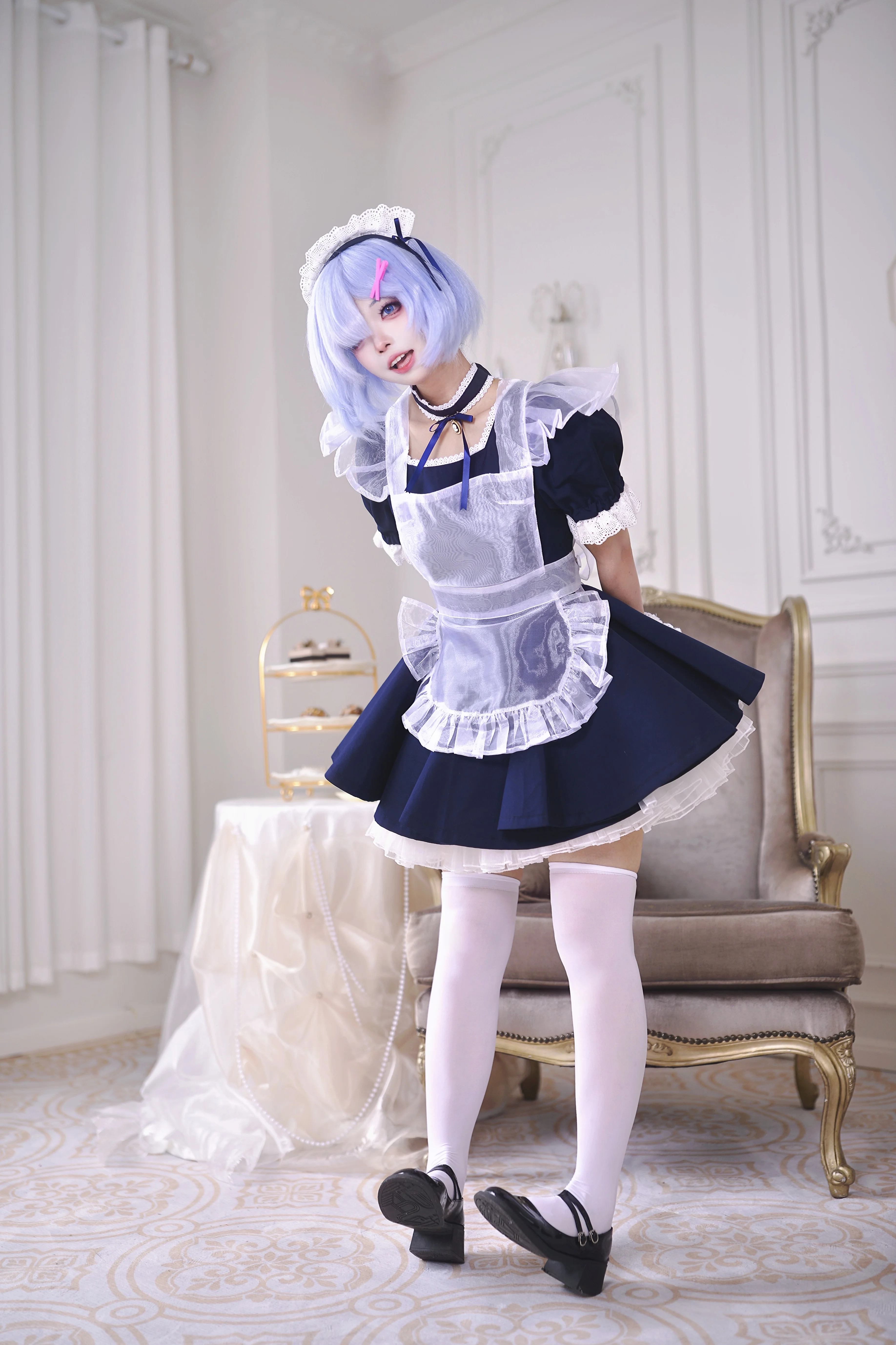 【蕾姆cos】从零开始的异世界生活里的甜美女仆茶会 - 第 5 张