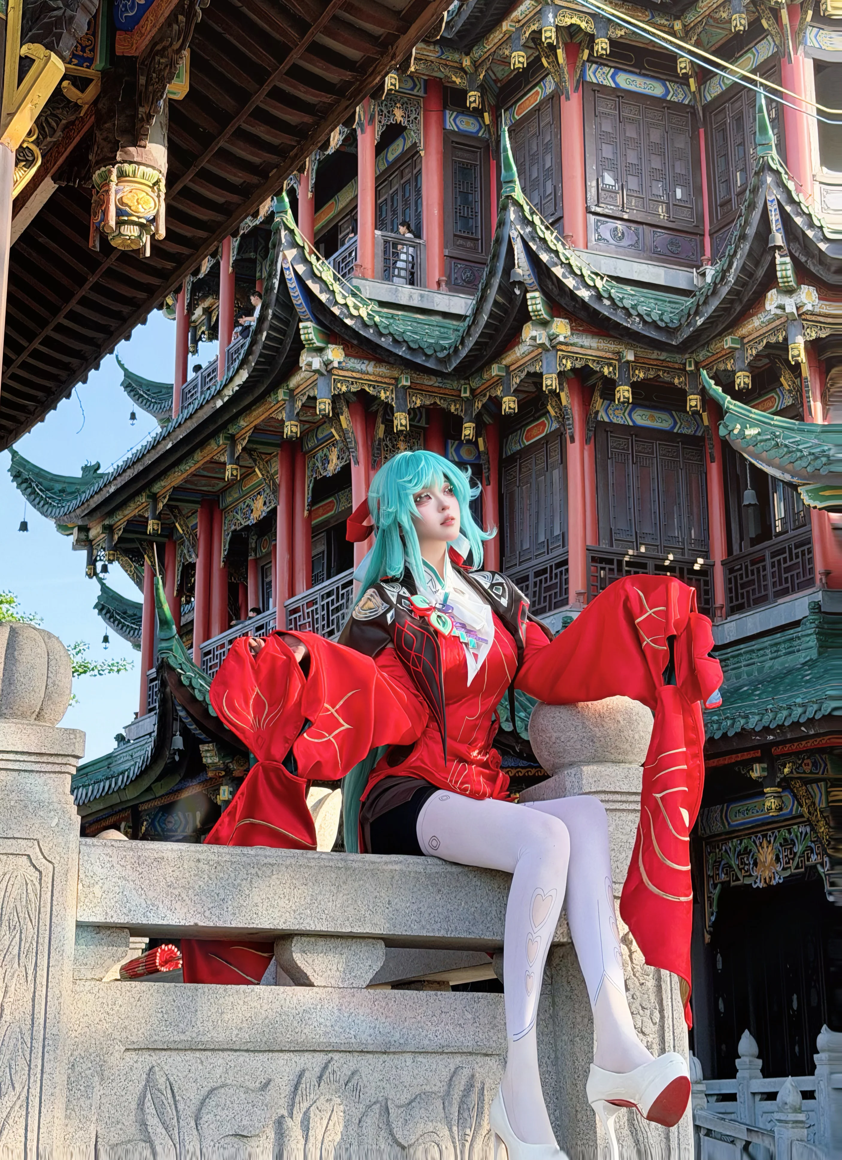 【少司缘cos】王者峡谷的缘线，今日牵至古楼飞檐下