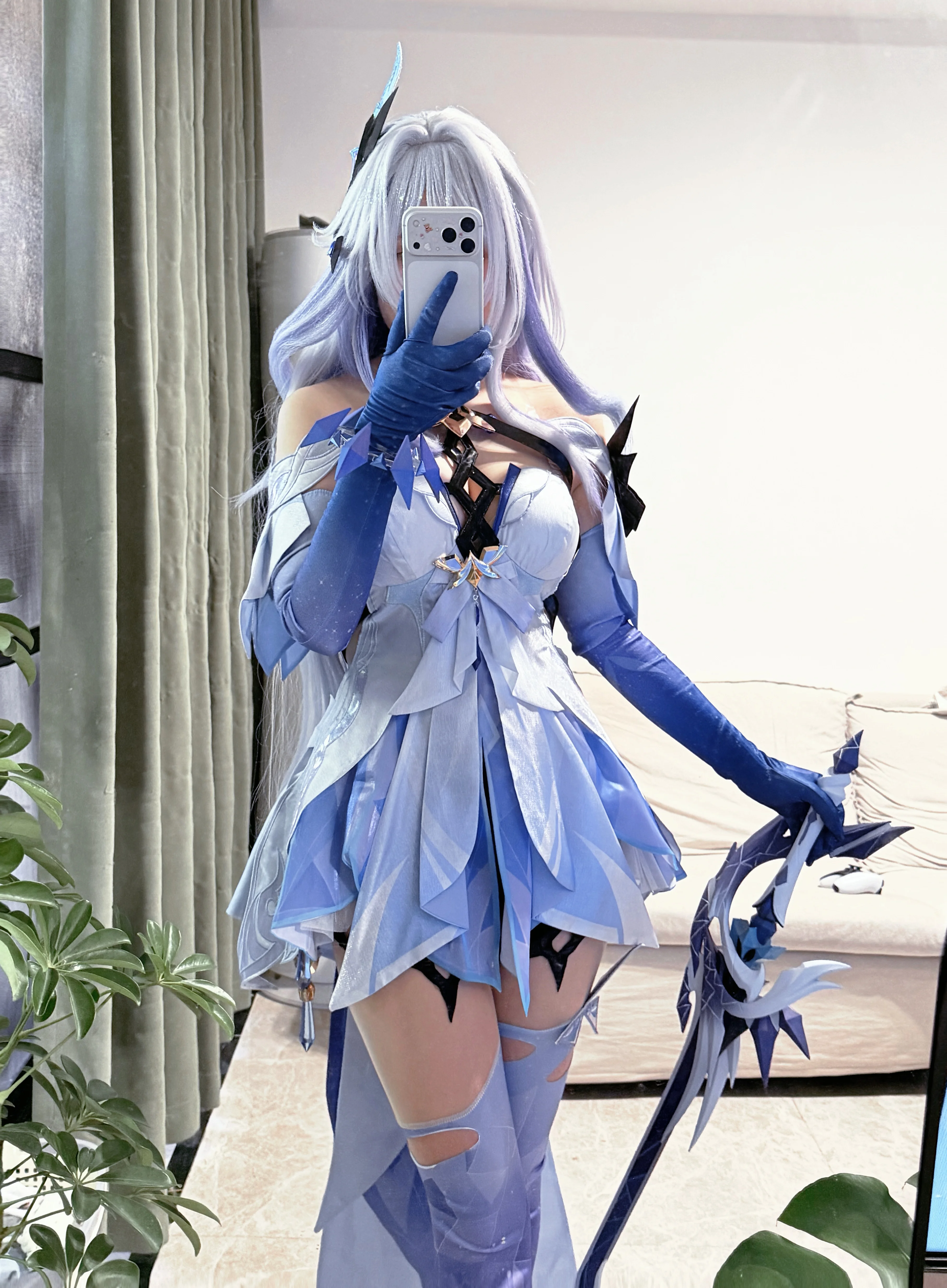 【絲柯克cos】五一夢鄉的藍白系穿搭 - 第 2 張