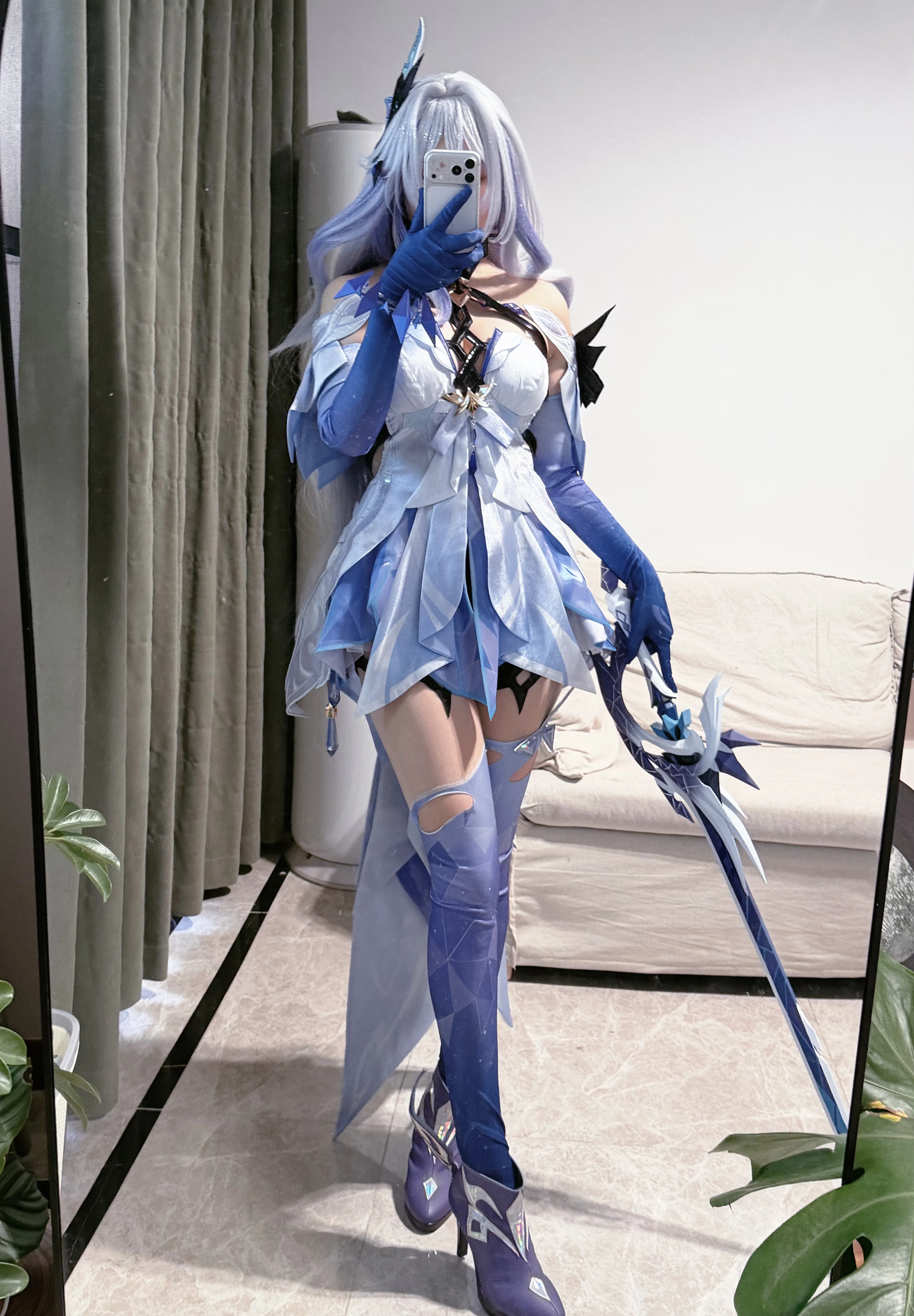 【絲柯克cos】五一夢鄉的藍白系穿搭 - 第 3 張