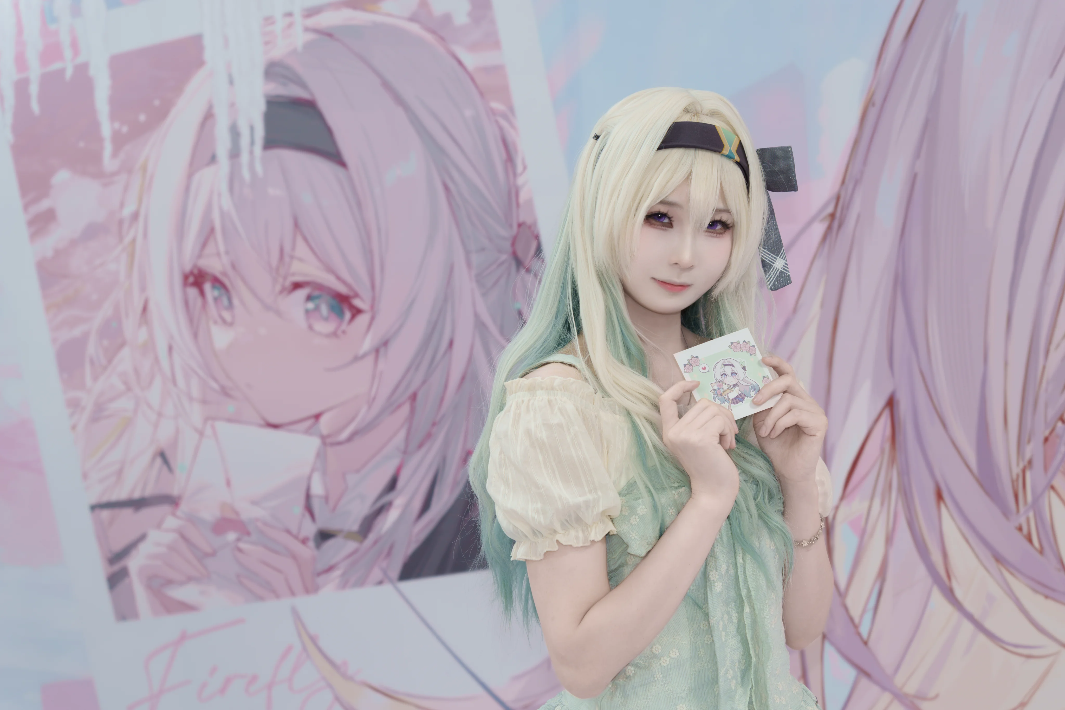 【ホタル コスプレ】崩壊：スターレイル、蛍火計画オフラインイベント写真 - 1 枚目