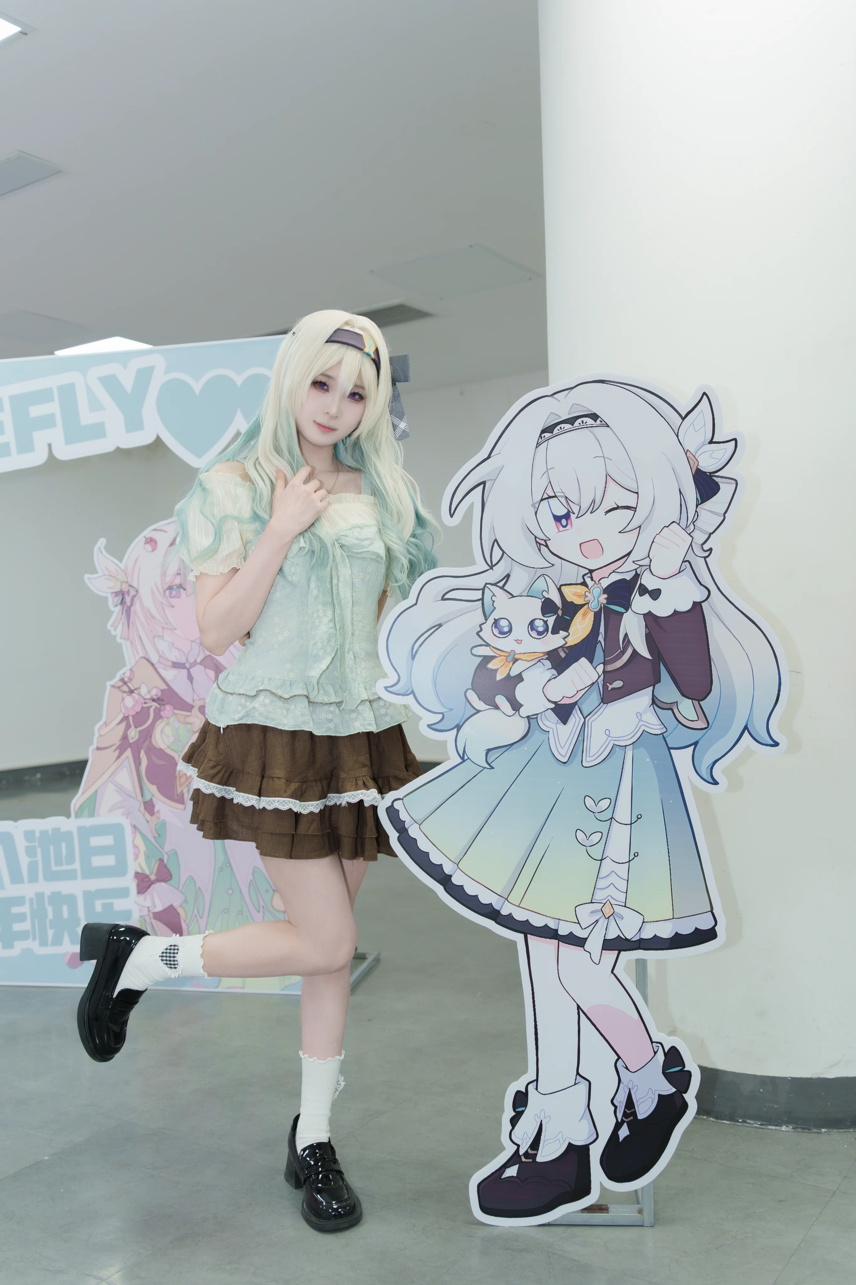 【ホタル コスプレ】崩壊：スターレイル、蛍火計画オフラインイベント写真 - 9 枚目