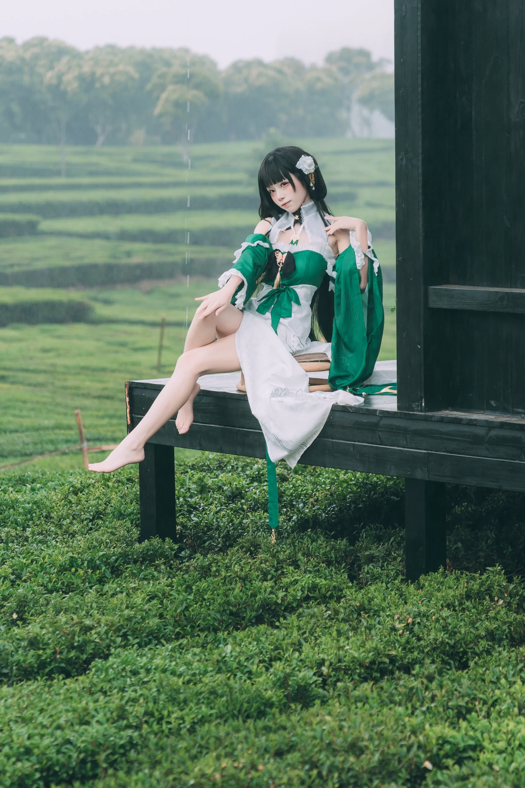 【逸仙cos】碧蓝航线青衫烟雨客，似是故人来 - 第 2 张