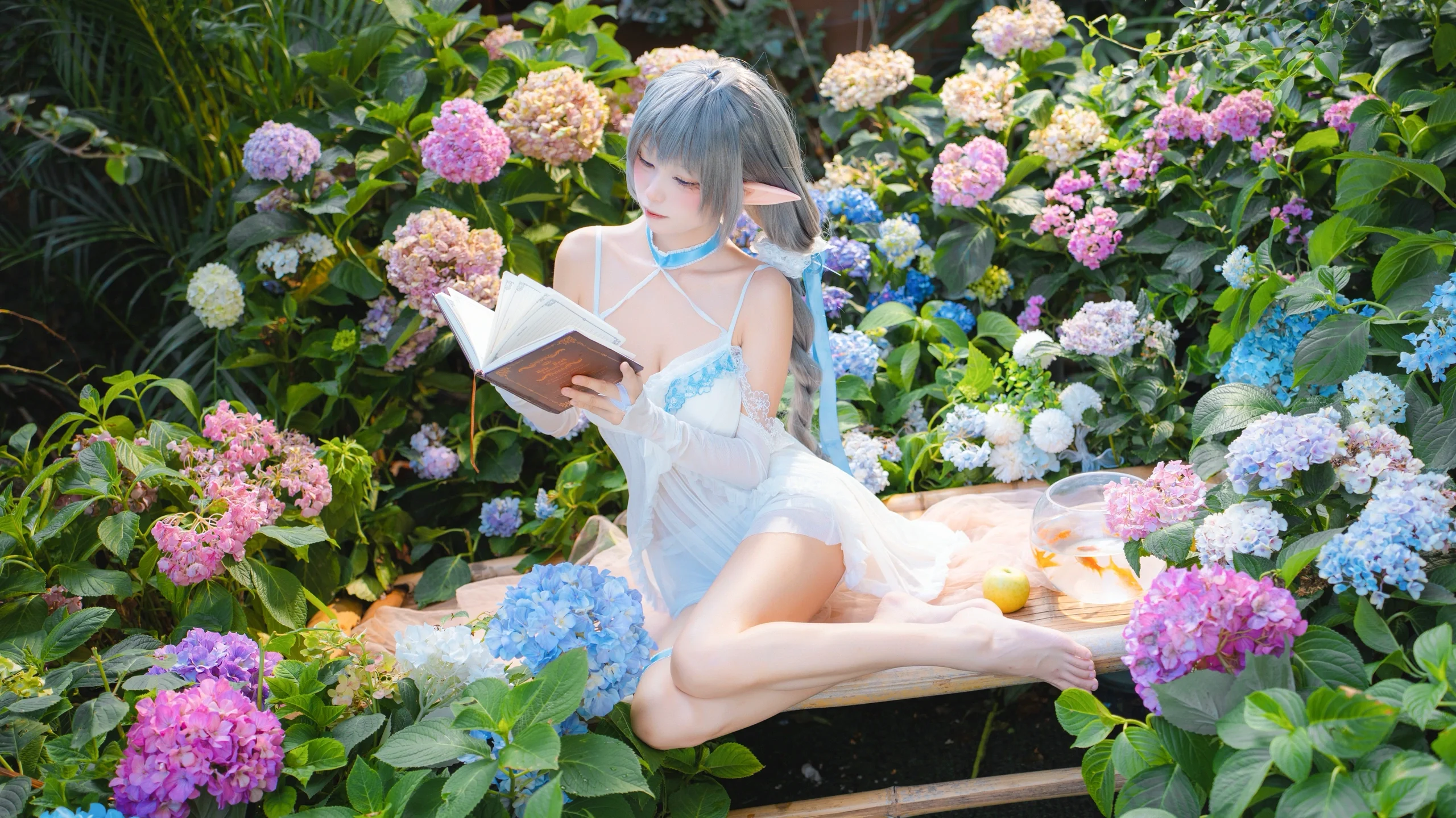 【埃佛森cos】碧蓝航线，无尽夏中的精灵少女 - 第 1 张