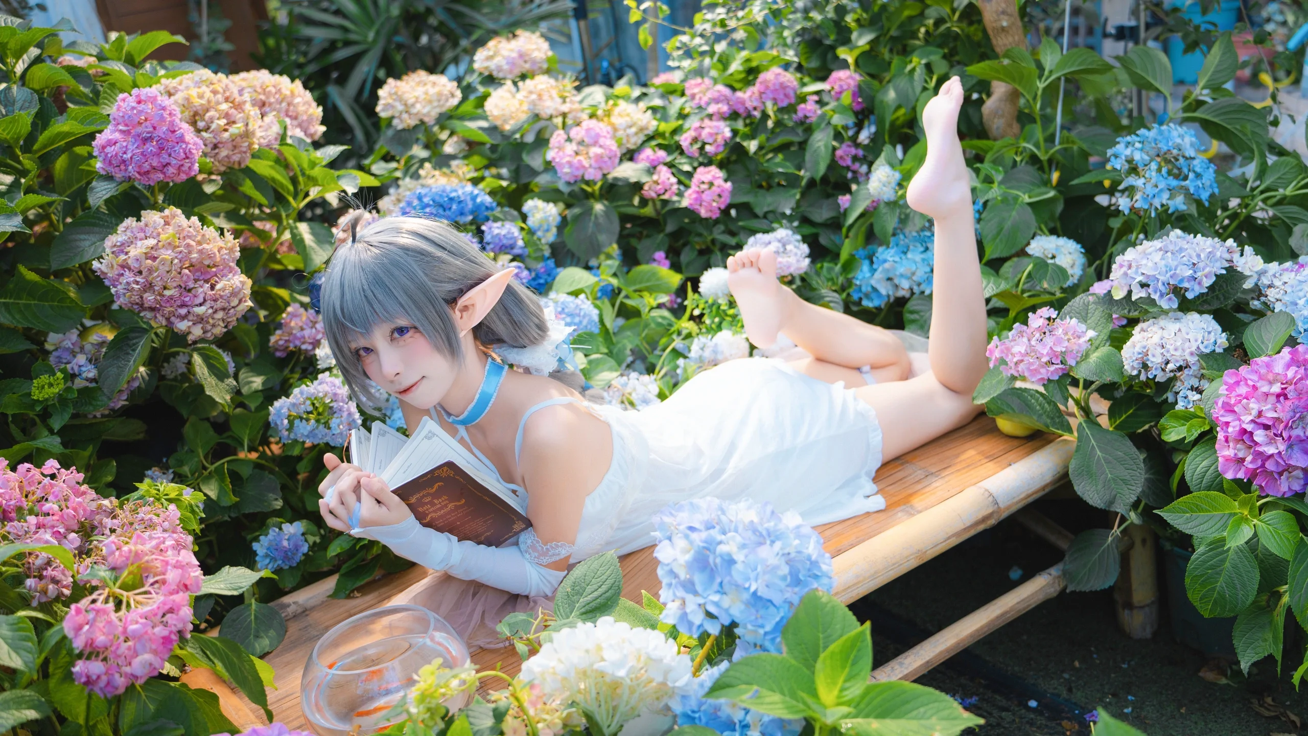 【埃佛森cos】碧蓝航线，无尽夏中的精灵少女 - 第 2 张
