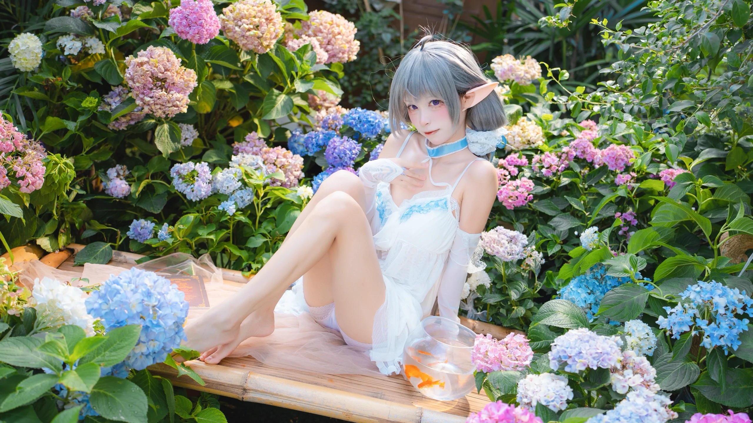 【埃佛森cos】碧蓝航线，无尽夏中的精灵少女