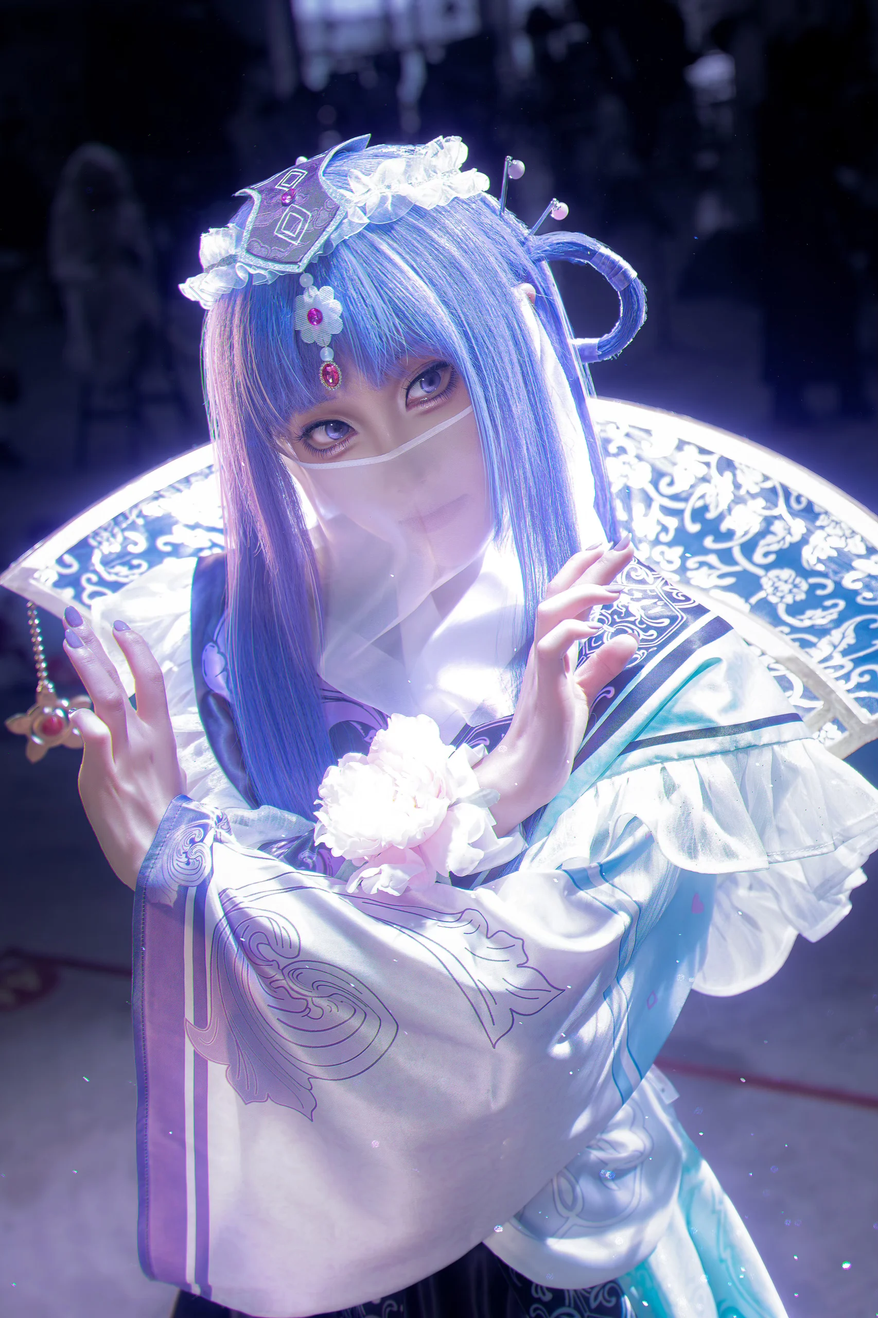 【少司命cos】秦时明月中的紫发少女，圆梦漫展 - 第 3 张