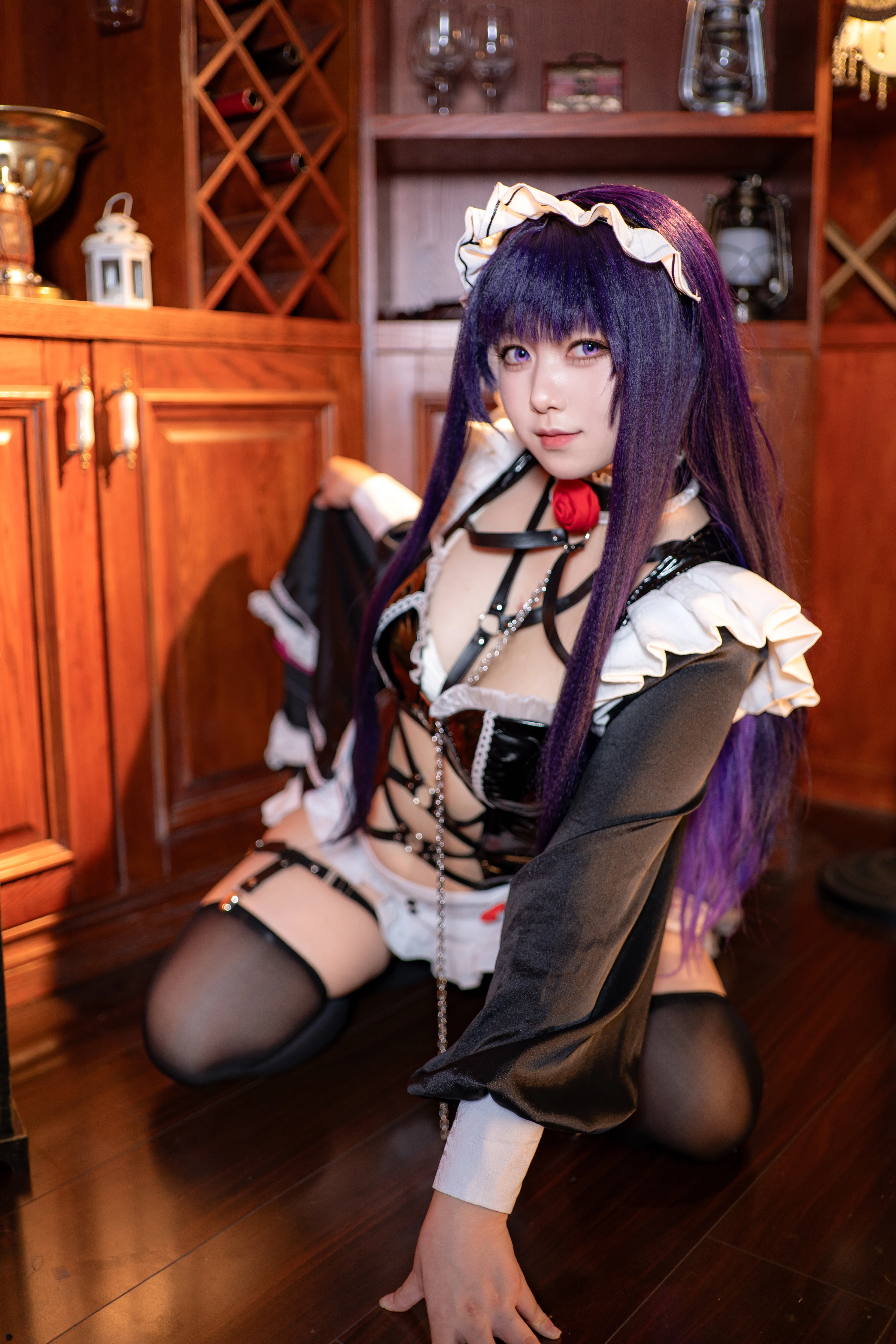 【米哈拉cos】胜利女神NIKKE里的暗黑女仆 - 第 2 张