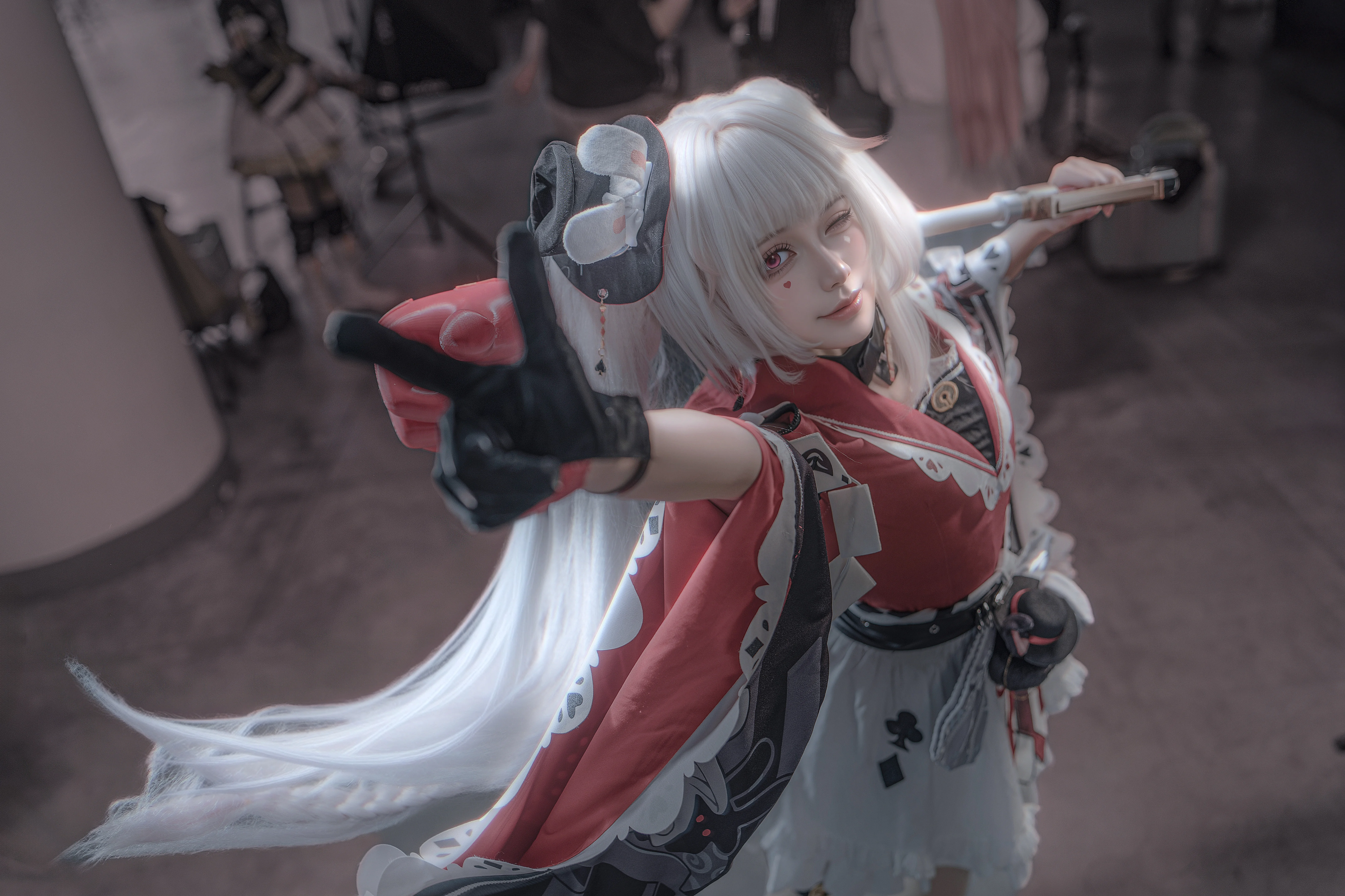 【火花cos】崩坏星穹铁道里的假面戏精，狂欢到世界尽头！ - 第 2 张