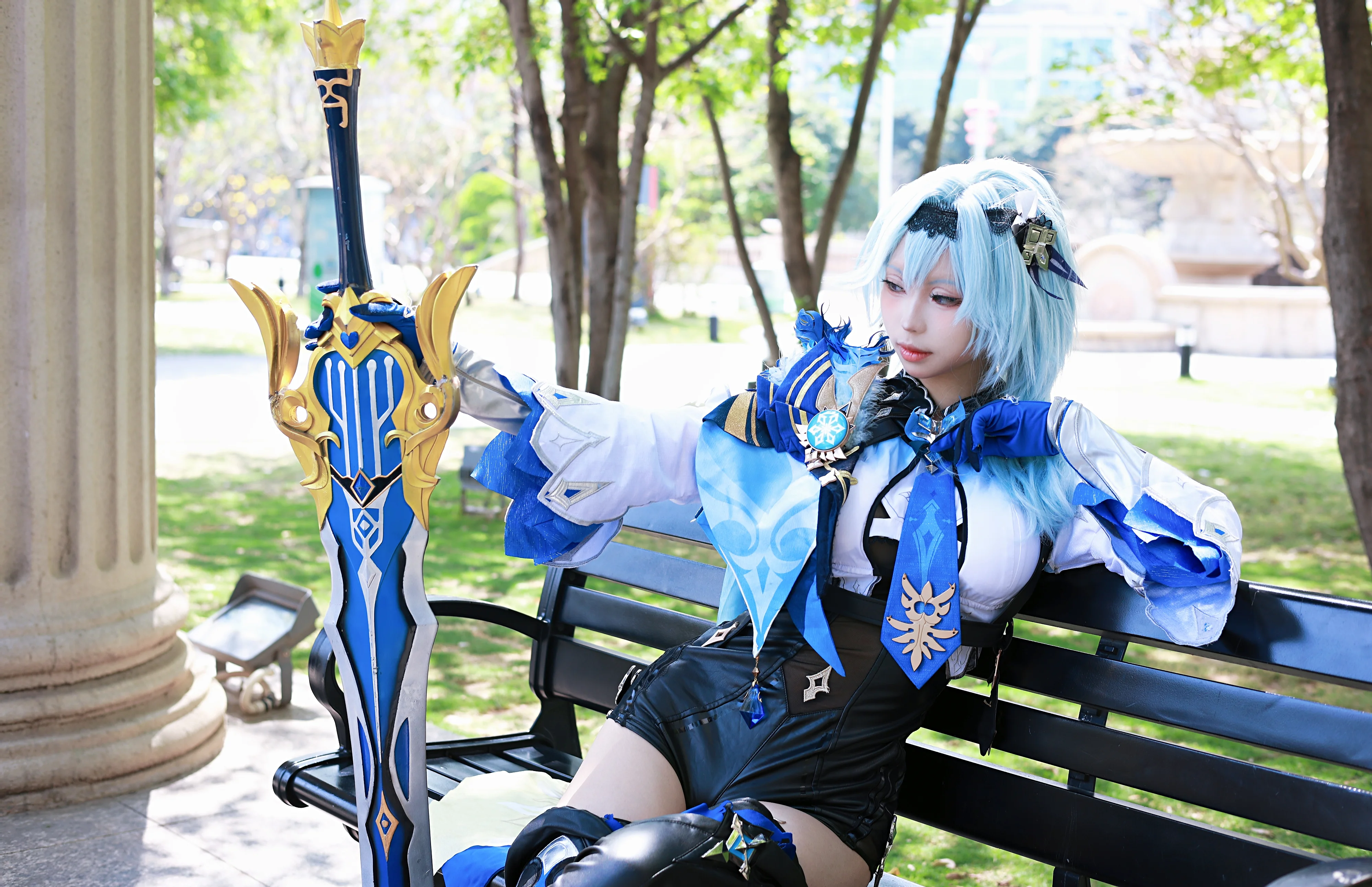 【优菈cos】在原神世界的浪花中，寻找现实的魔法 - 第 6 张