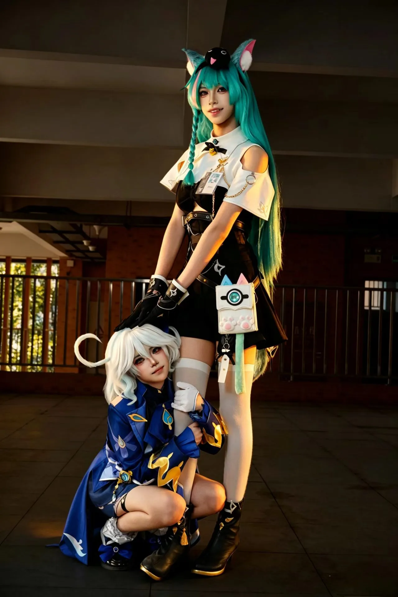 【芙宁娜cos】跨次元的互动，与薄荷开启日常 - 第3张