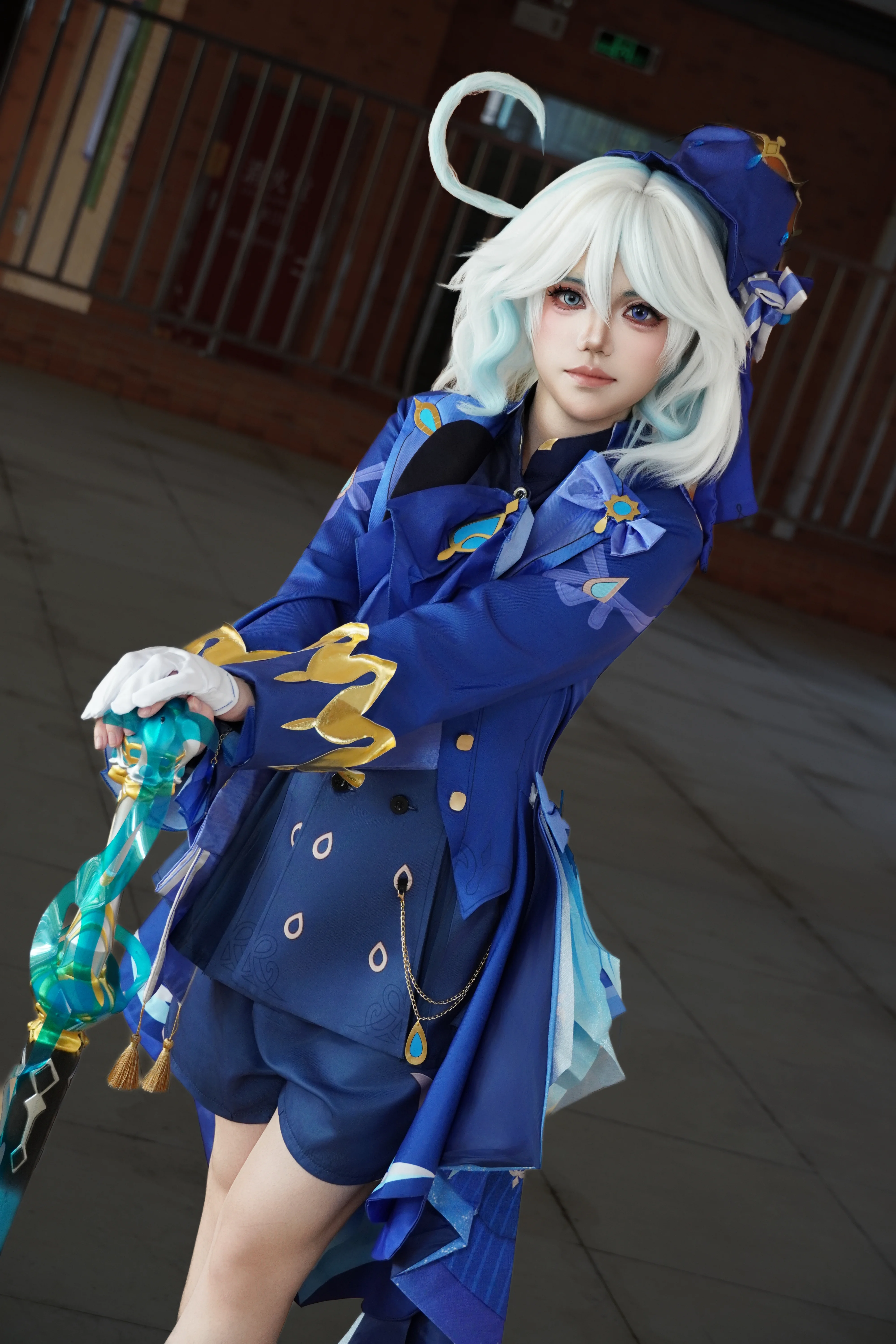 [芙宁娜cos]《原神》中的水之舞台，用华丽回应你的等待 - 第3张