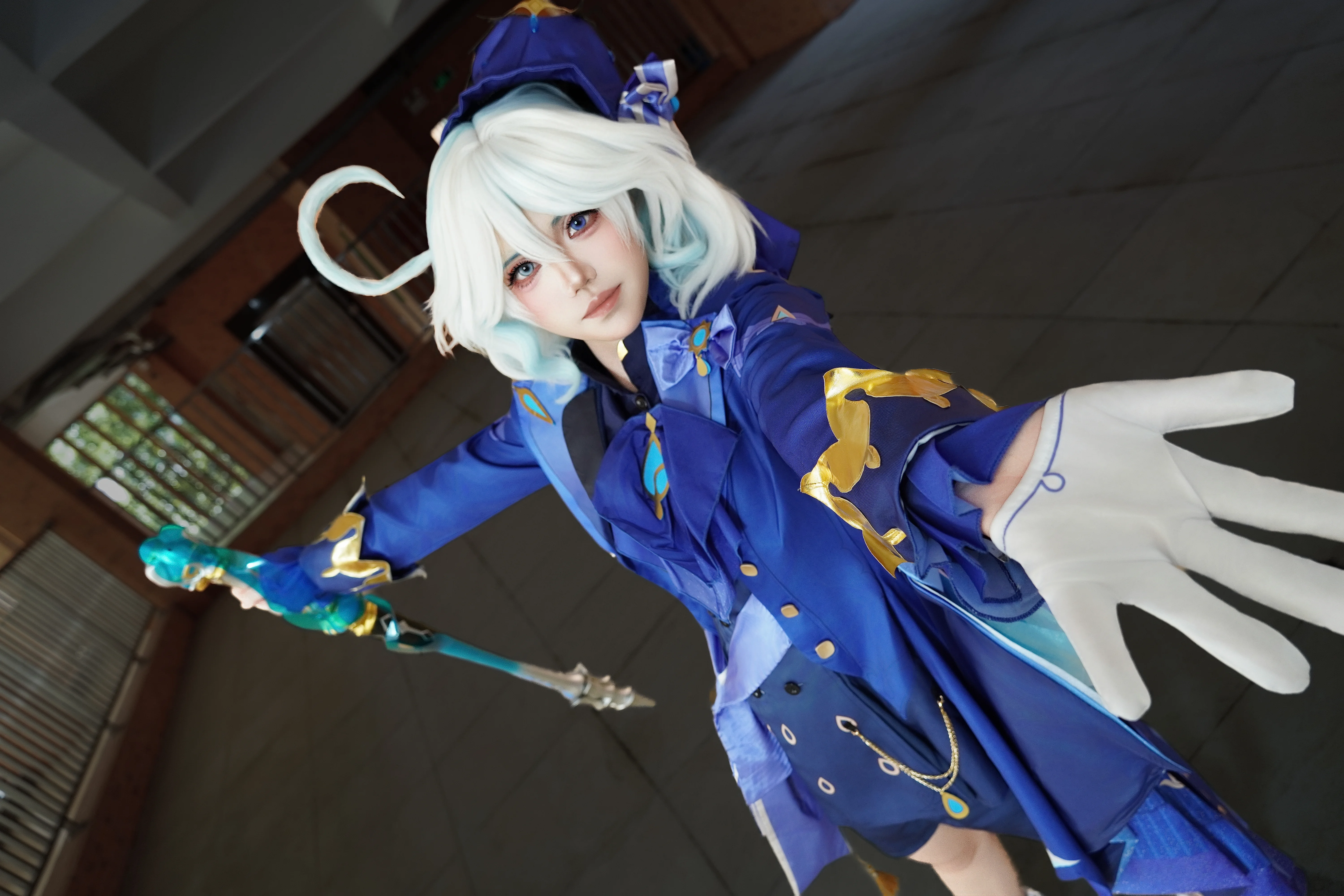 [芙宁娜cos]《原神》中的水之舞台，用华丽回应你的等待 - 第4张