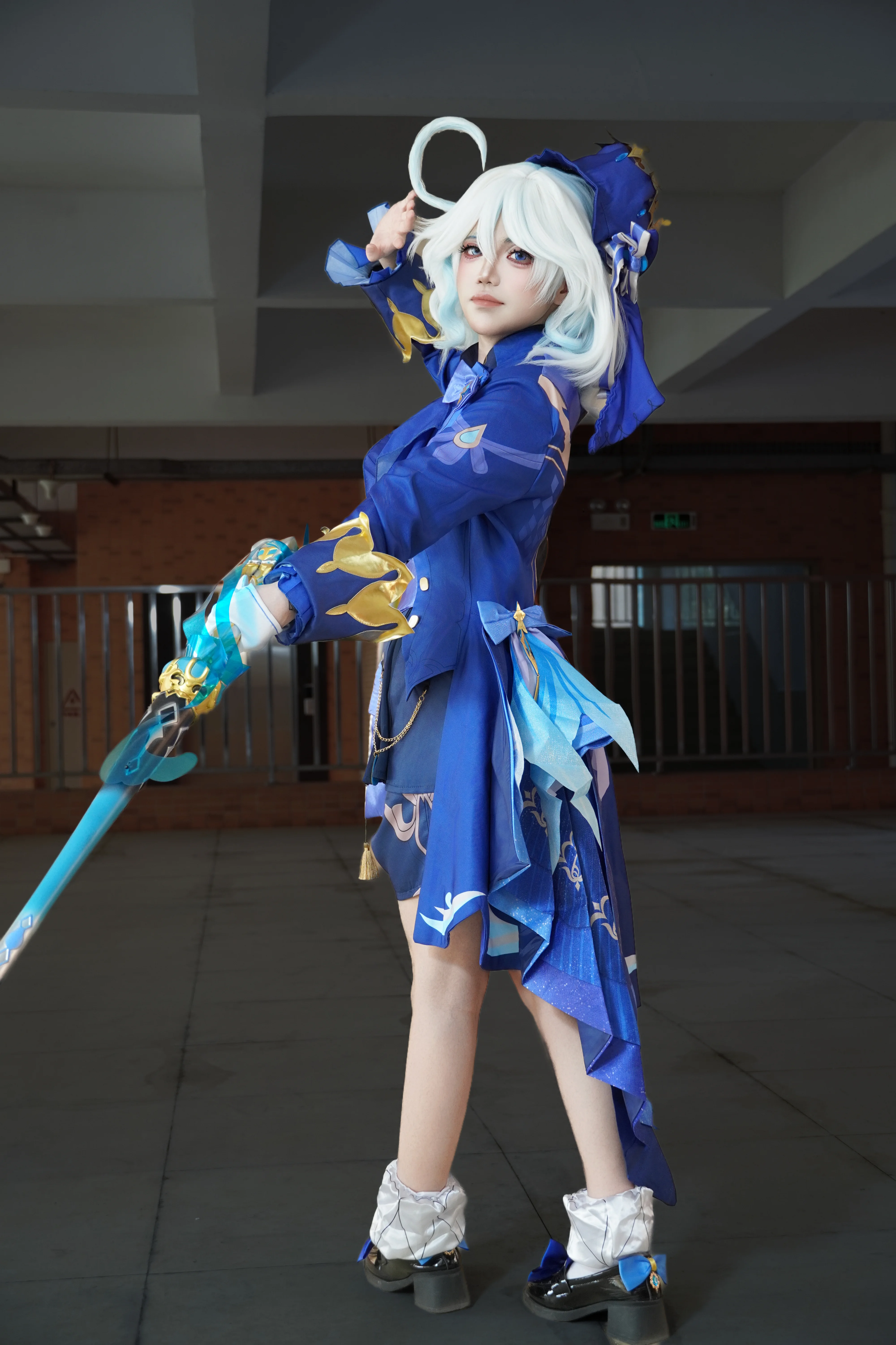 [芙宁娜cos]《原神》中的水之舞台，用华丽回应你的等待 - 第5张