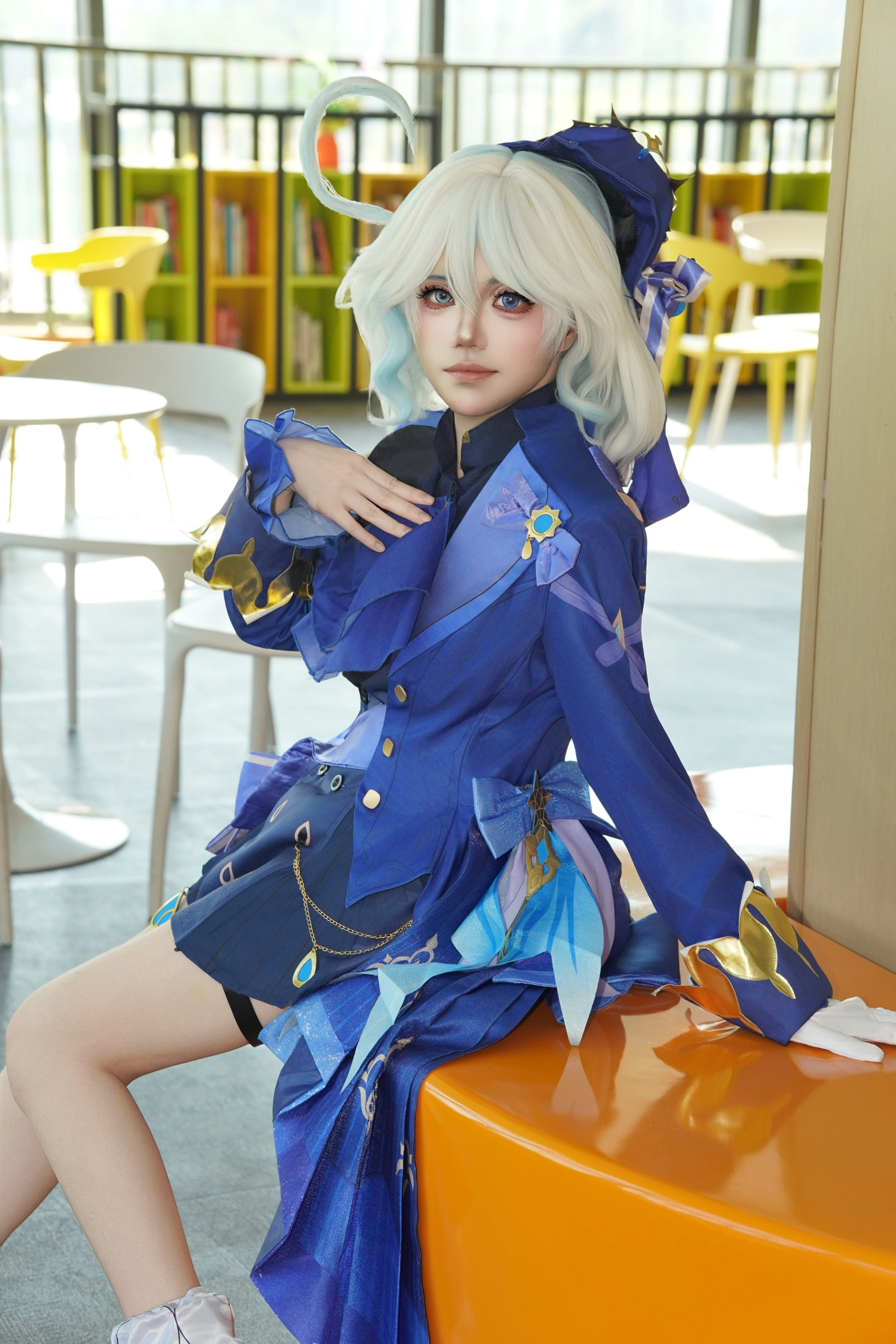 [芙宁娜cos]《原神》中的水之舞台，用华丽回应你的等待 - 第7张