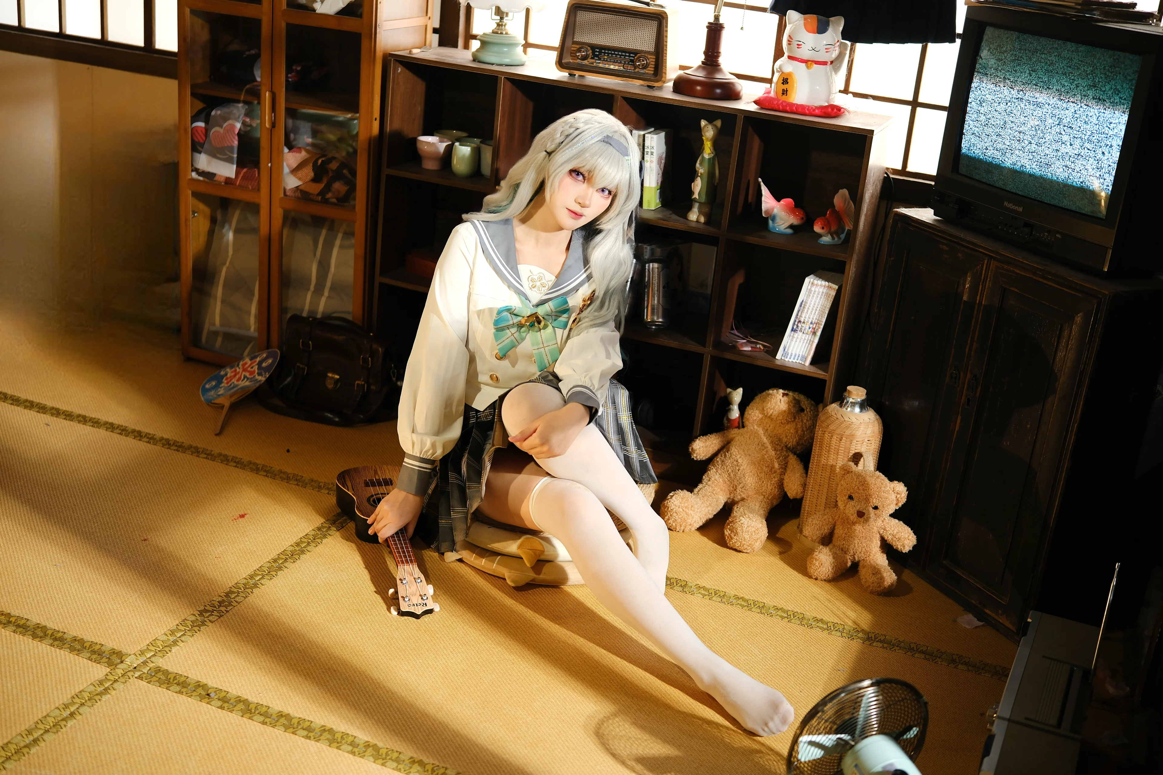 【流萤cos】崩坏星穹铁道，记录流萤的慵懒午后 - 第 1 张