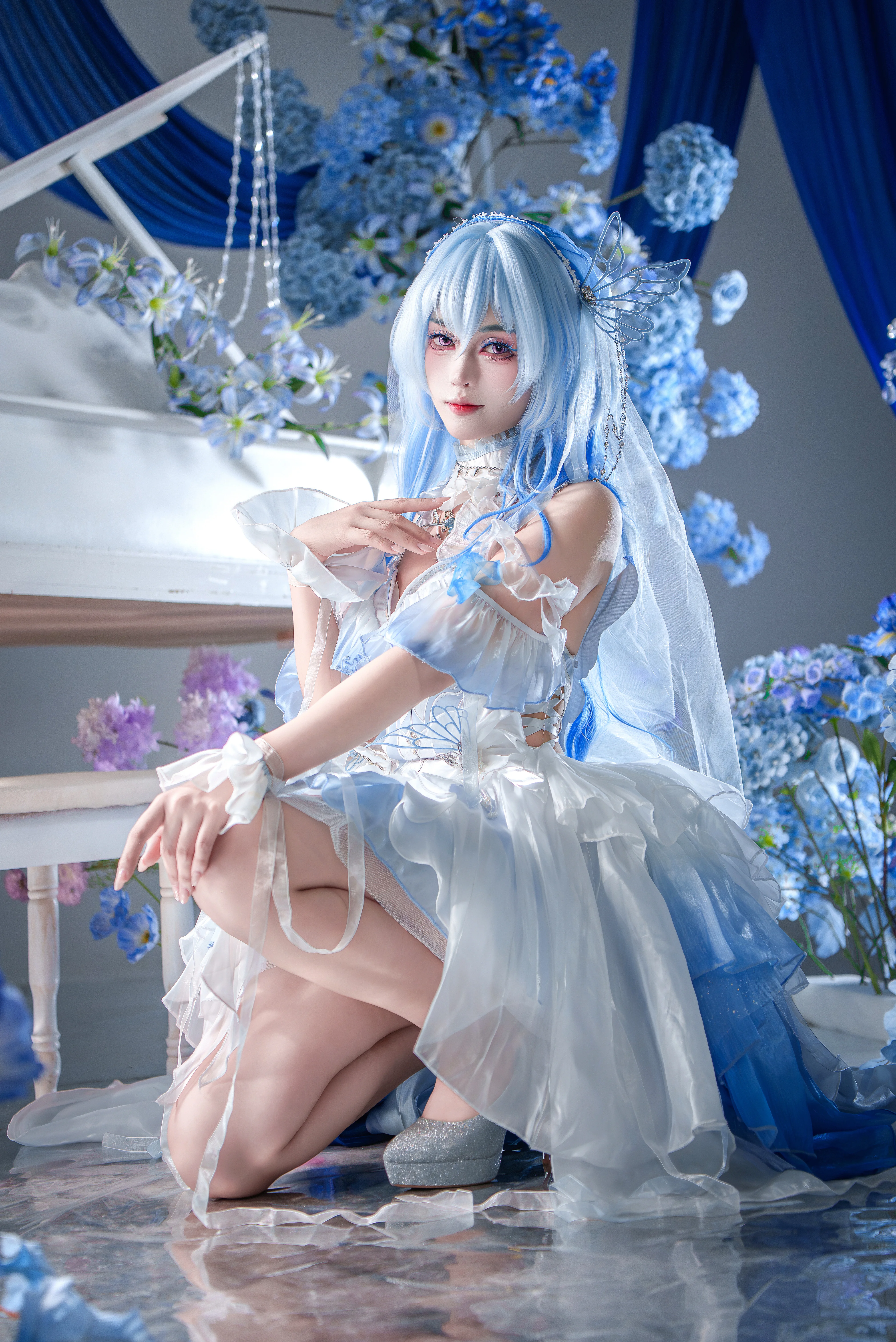 【守岸人cos】鸣潮中的深蓝梦境守护 - 第 4 张