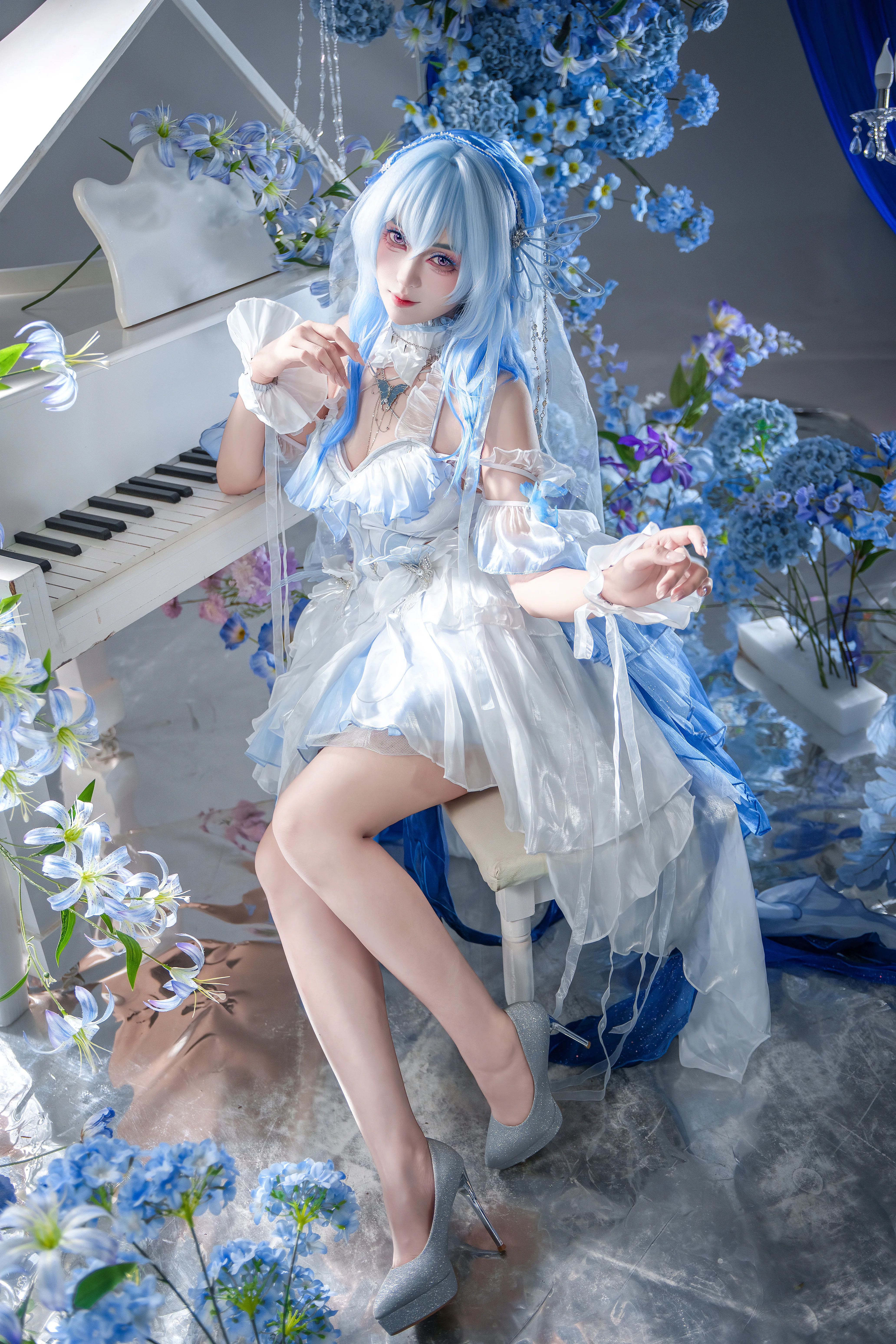 【守岸人cos】鸣潮中的深蓝梦境守护 - 第 5 张