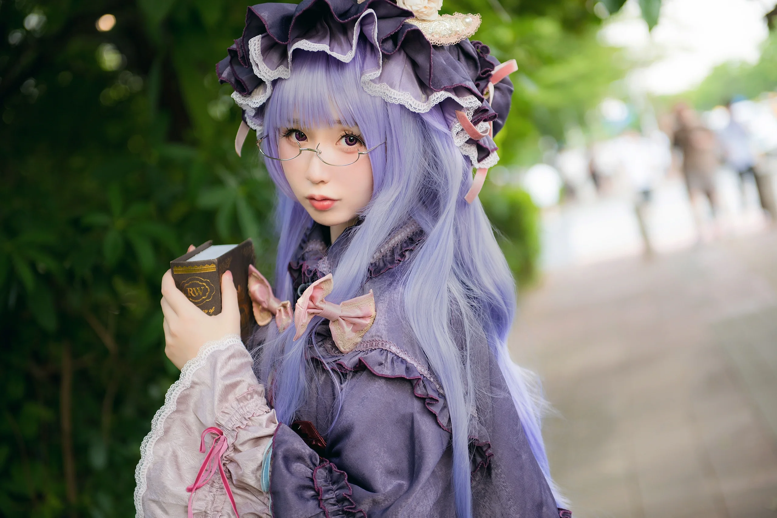 【帕秋莉cos】帶著小書和行李箱，週末漫展的姆Q出遊記錄