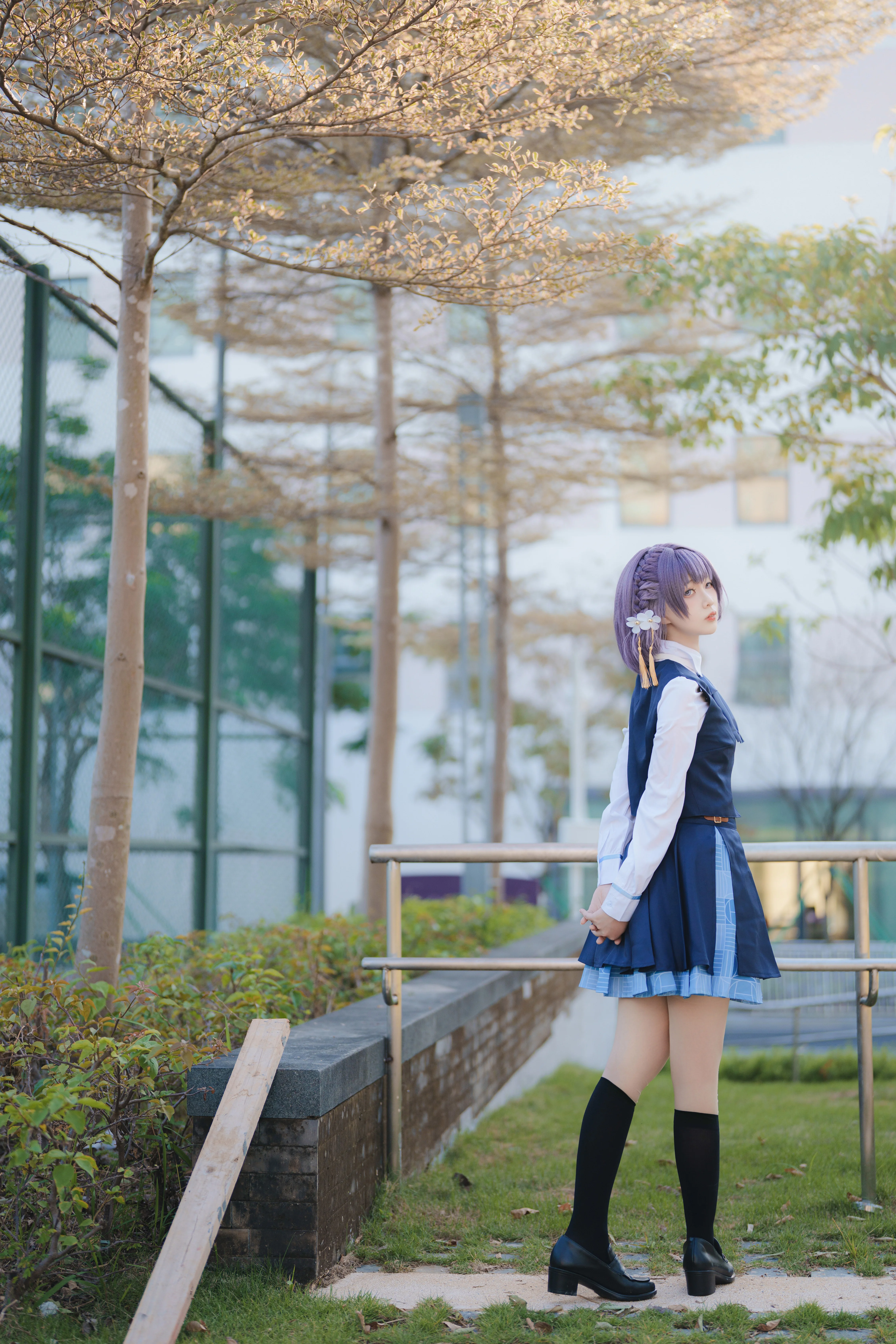 【秦谷美铃cos】学园偶像大师的日常，尝试还原这份元气 - 第 3 张