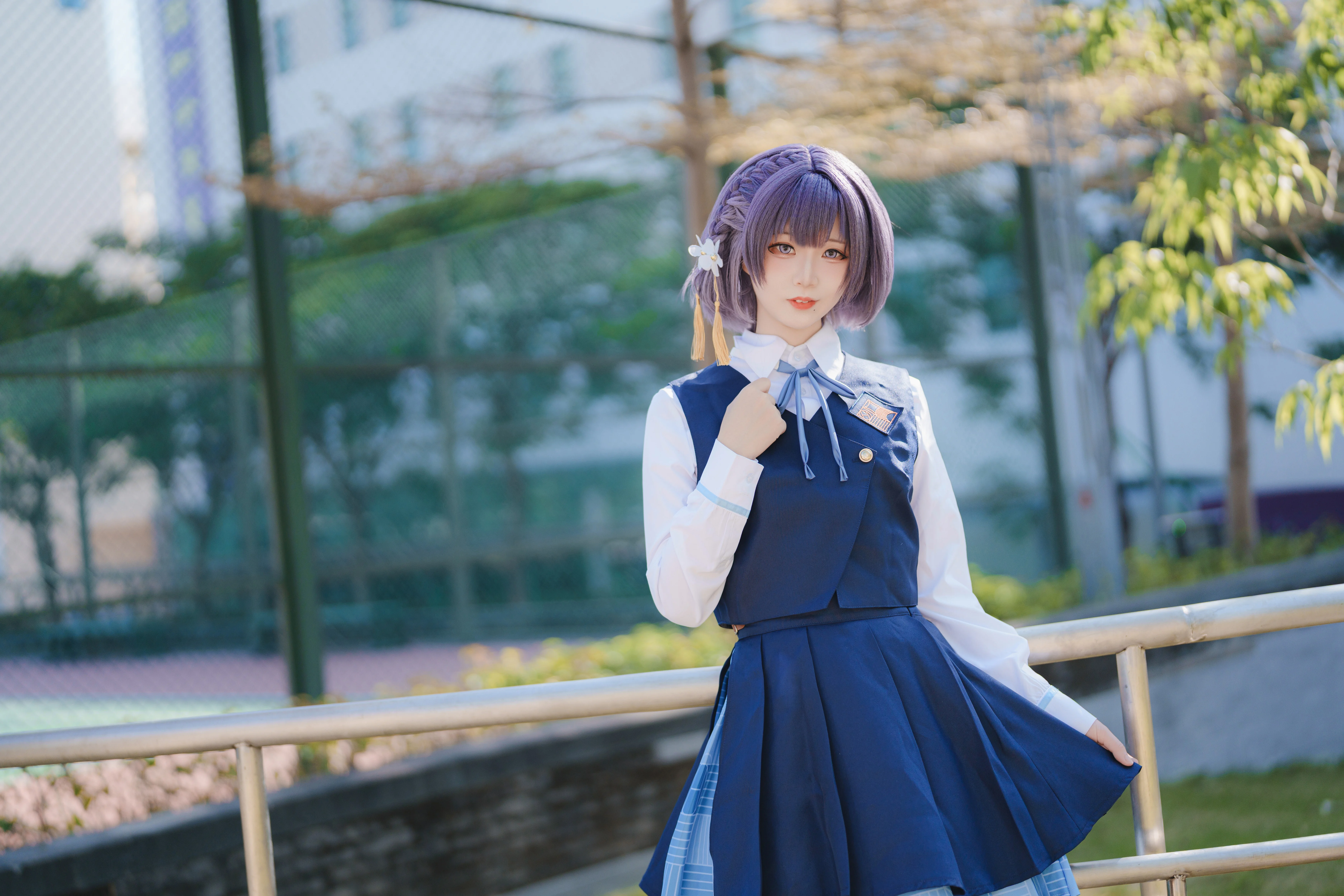 【秦谷美铃cos】学园偶像大师的日常，尝试还原这份元气