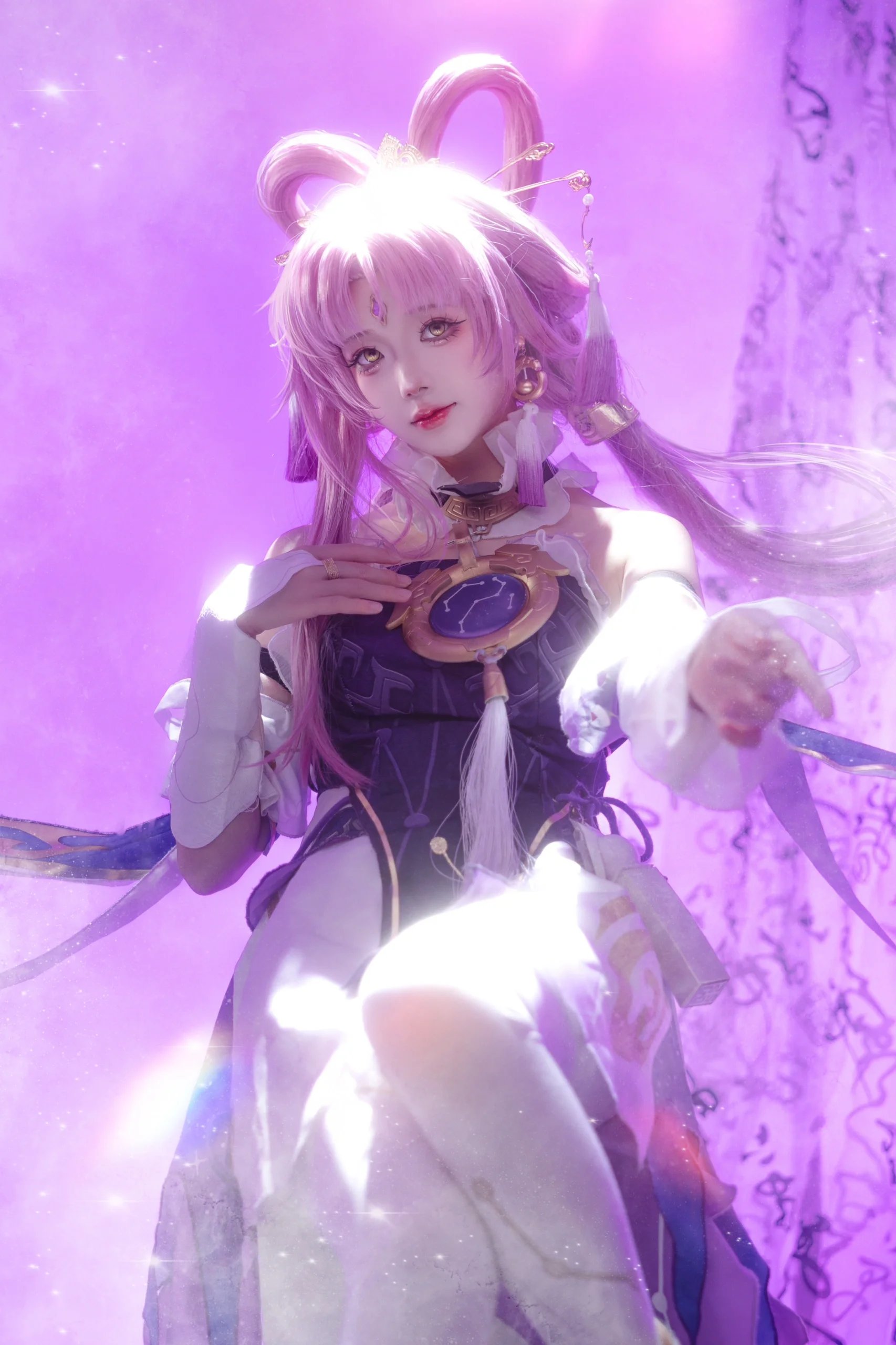 【符玄cos】太卜司的卜者，崩坏星穹铁道里的星轨之眼 - 第 1 张