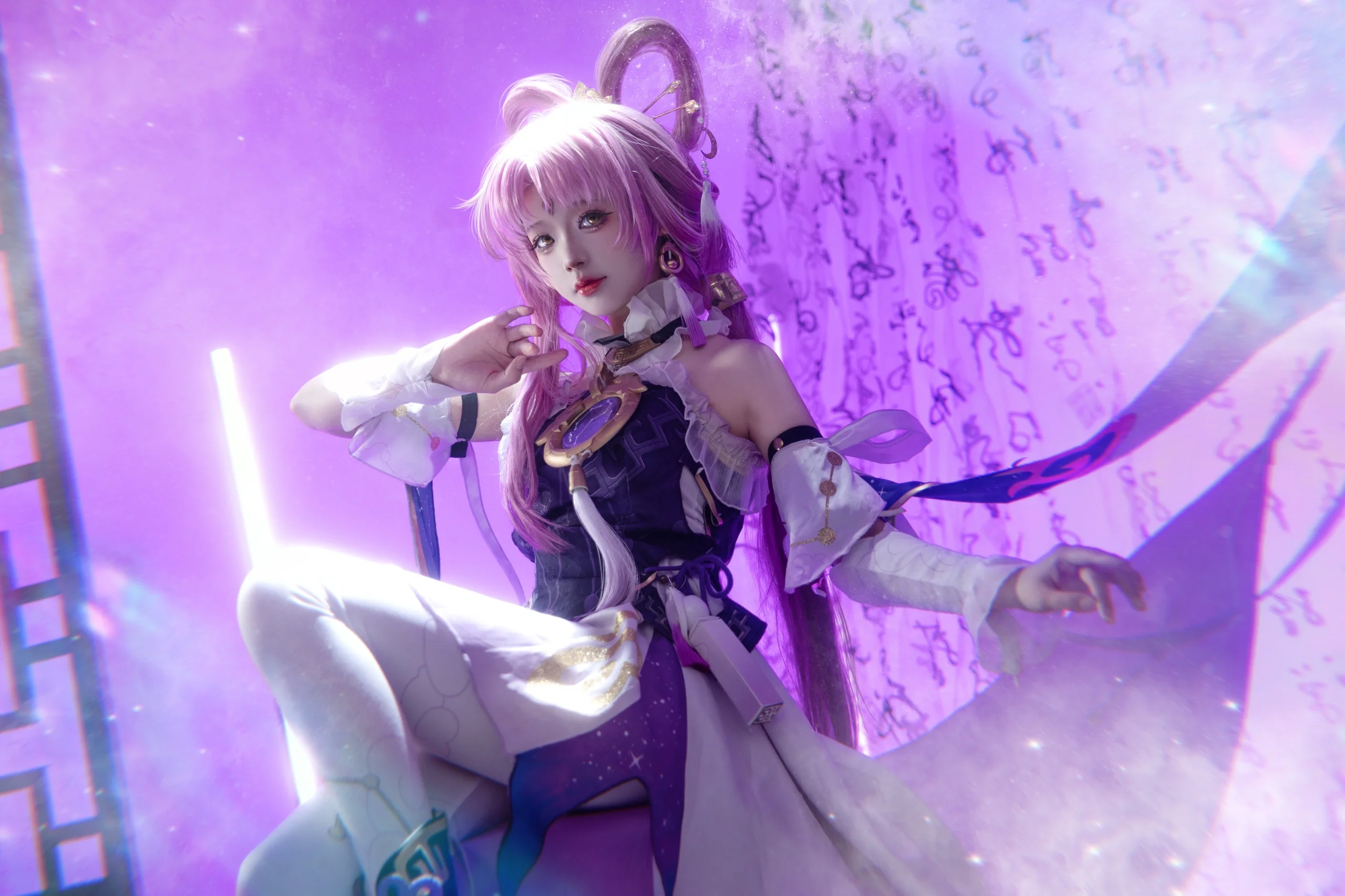 【符玄cos】太卜司的卜者，崩坏星穹铁道里的星轨之眼 - 第 2 张