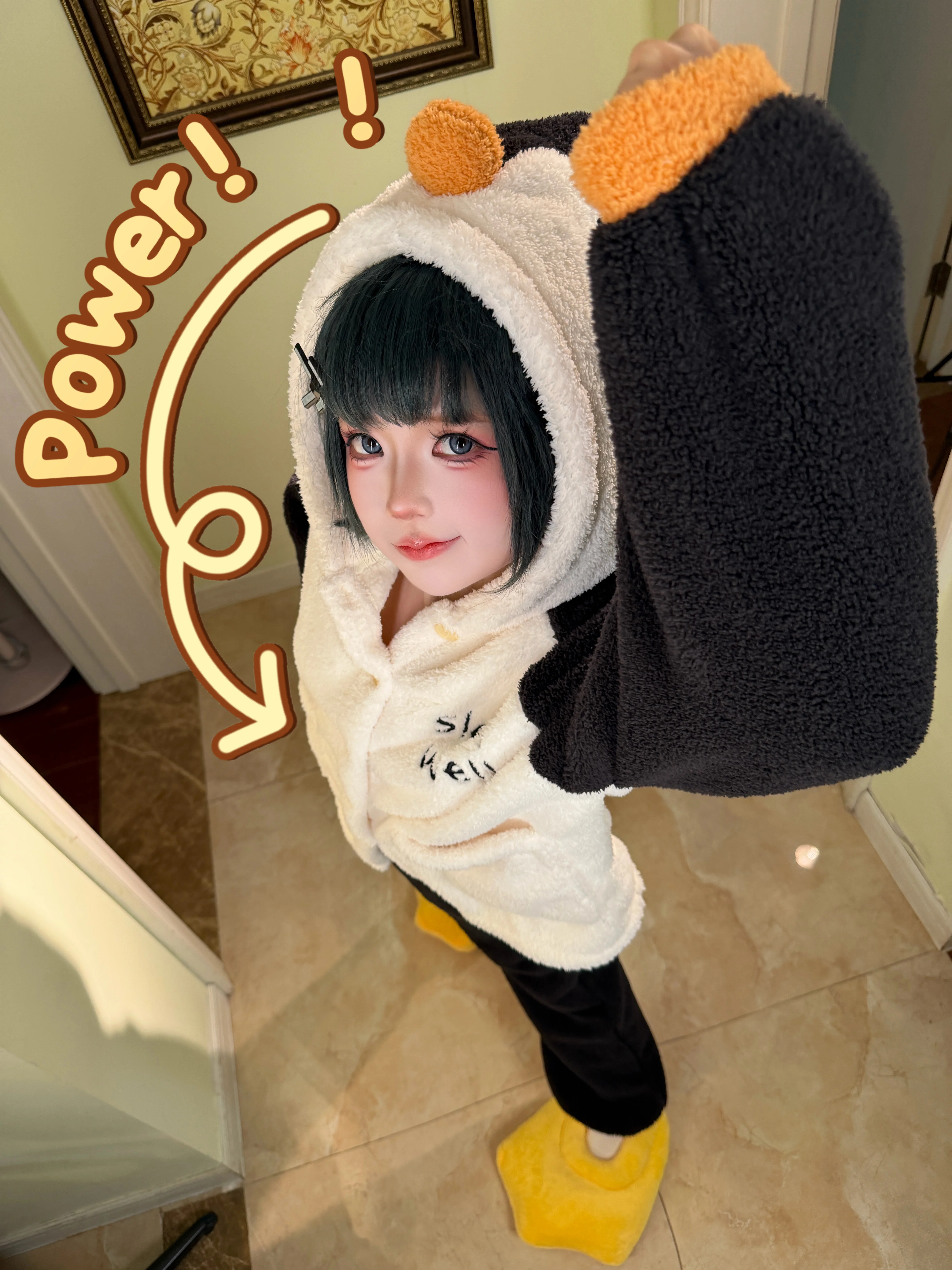 【管理员cos】明日方舟终末地，企鹅连体服出击