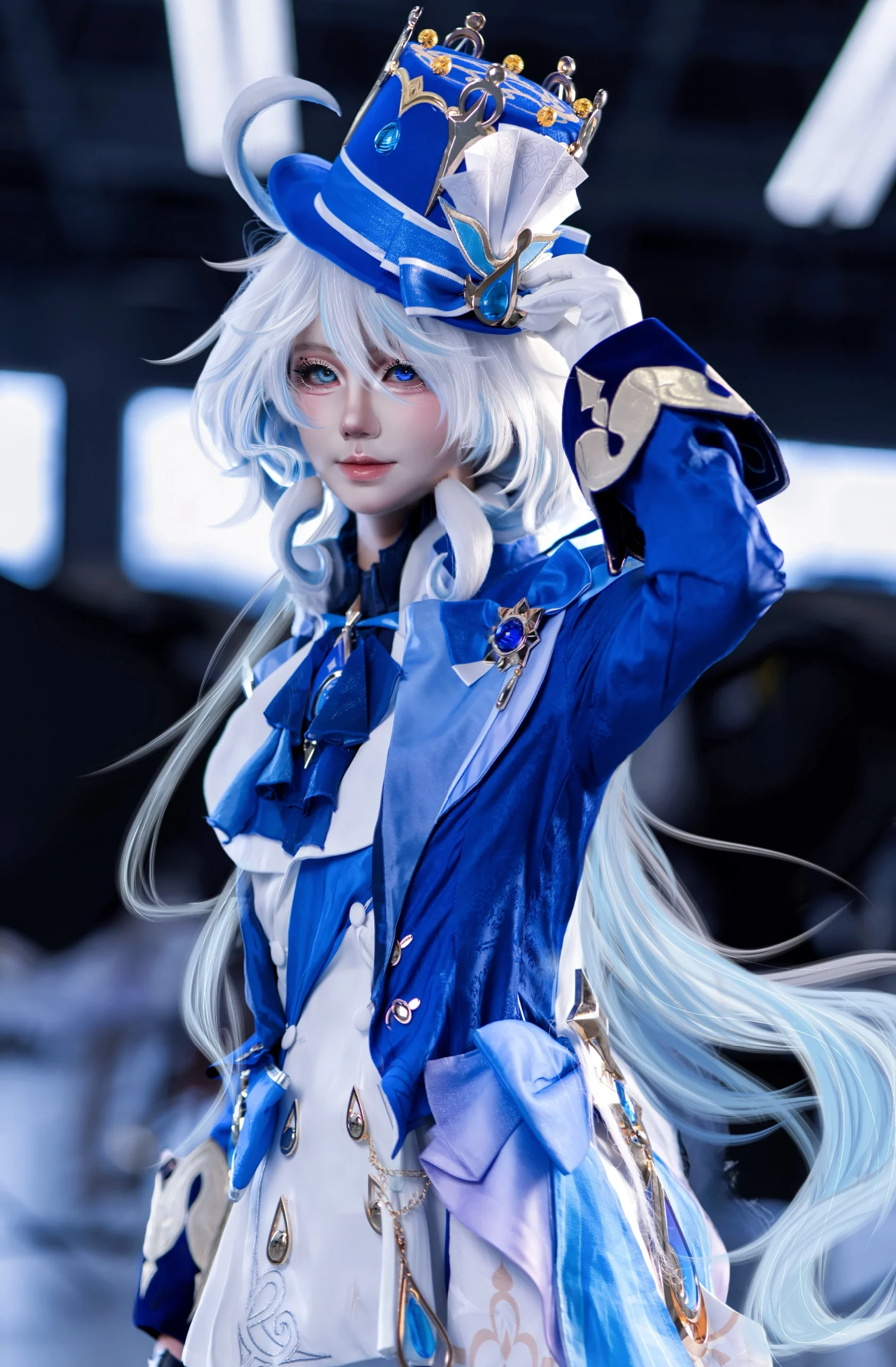 【芙宁娜cos】在原神的审判舞台上谢幕 - 第2张