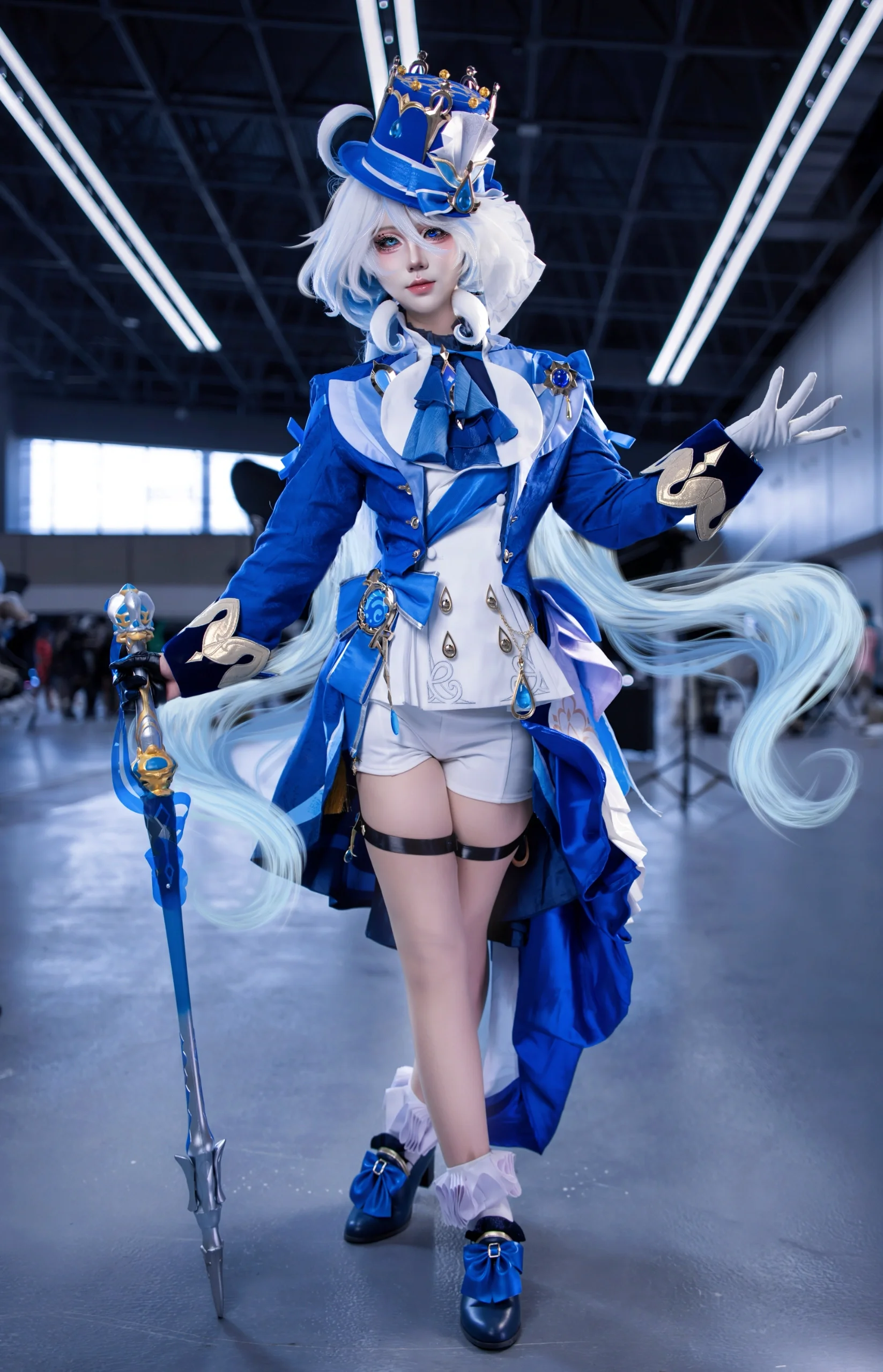 【芙宁娜cos】在原神的审判舞台上谢幕 - 第3张