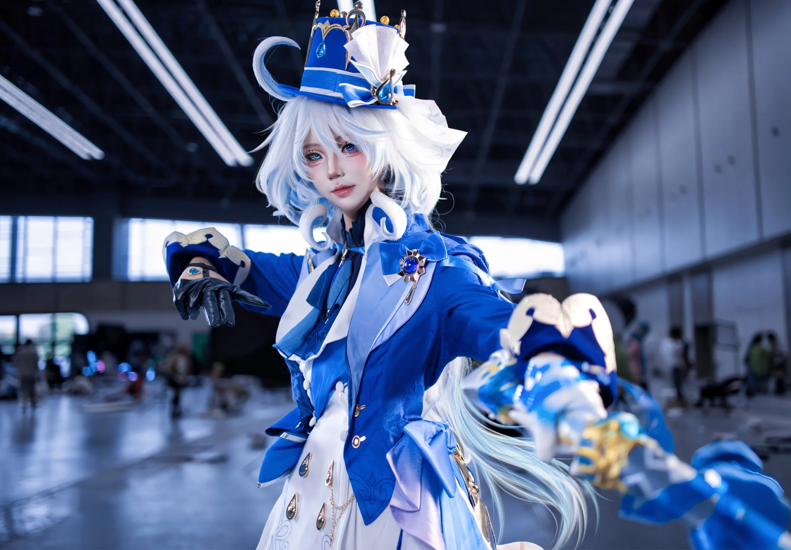【芙宁娜cos】在原神的审判舞台上谢幕 - 第4张