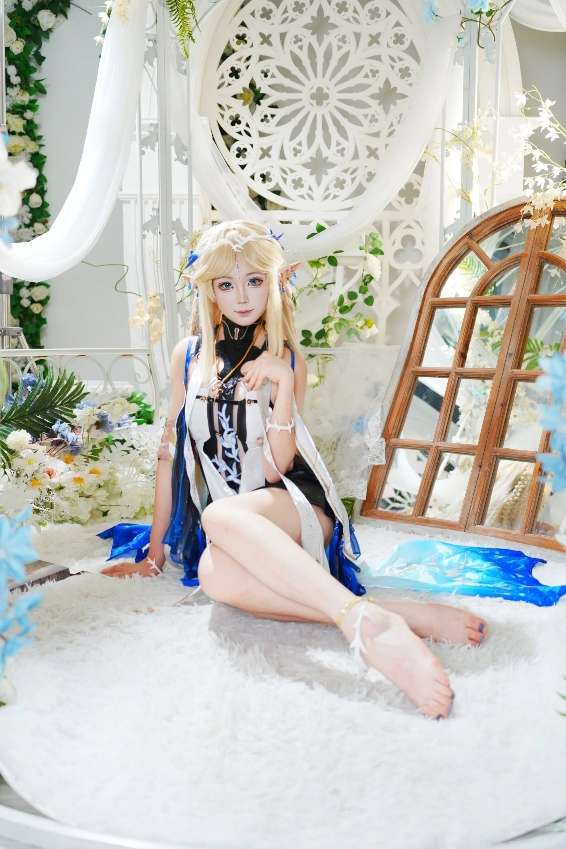 【卡提希婭cos】鳴潮的聖女，聖潔與靜謐之姿 - 第 2 張