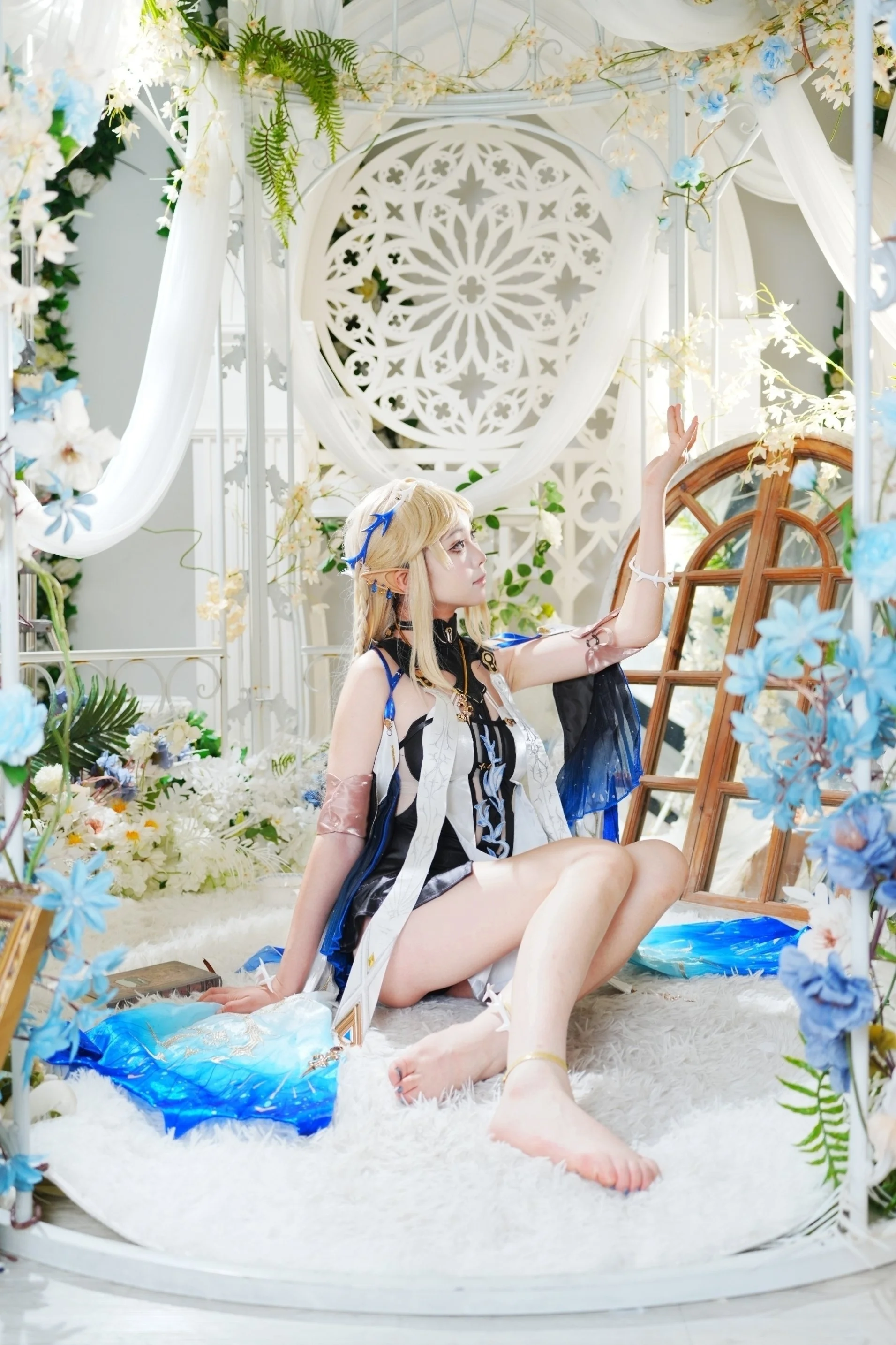 【卡提希婭cos】鳴潮的聖女，聖潔與靜謐之姿 - 第 4 張