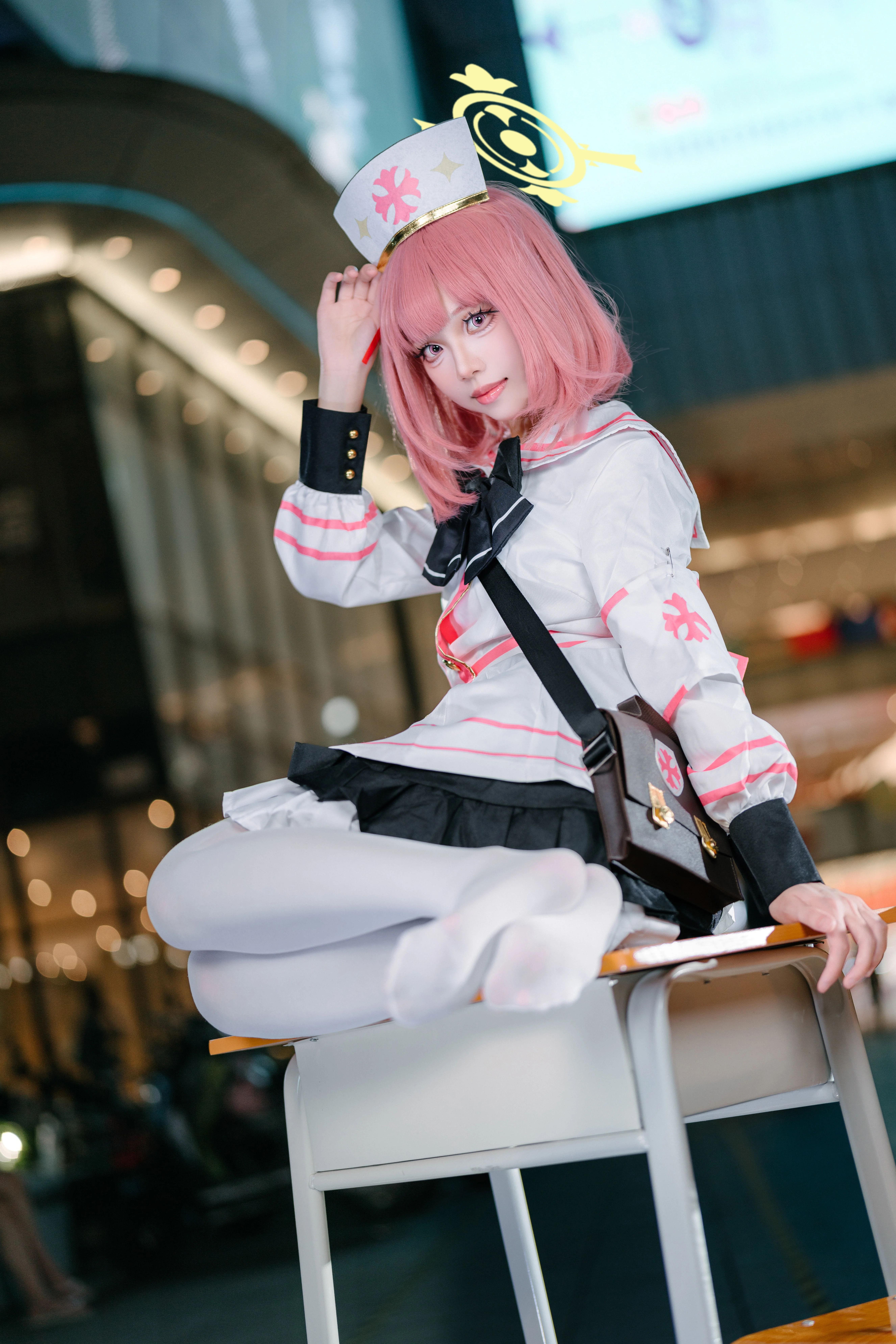 【芹娜cos】蔚藍檔案裡的三一綜合學園小護士來啦 - 第 3 張