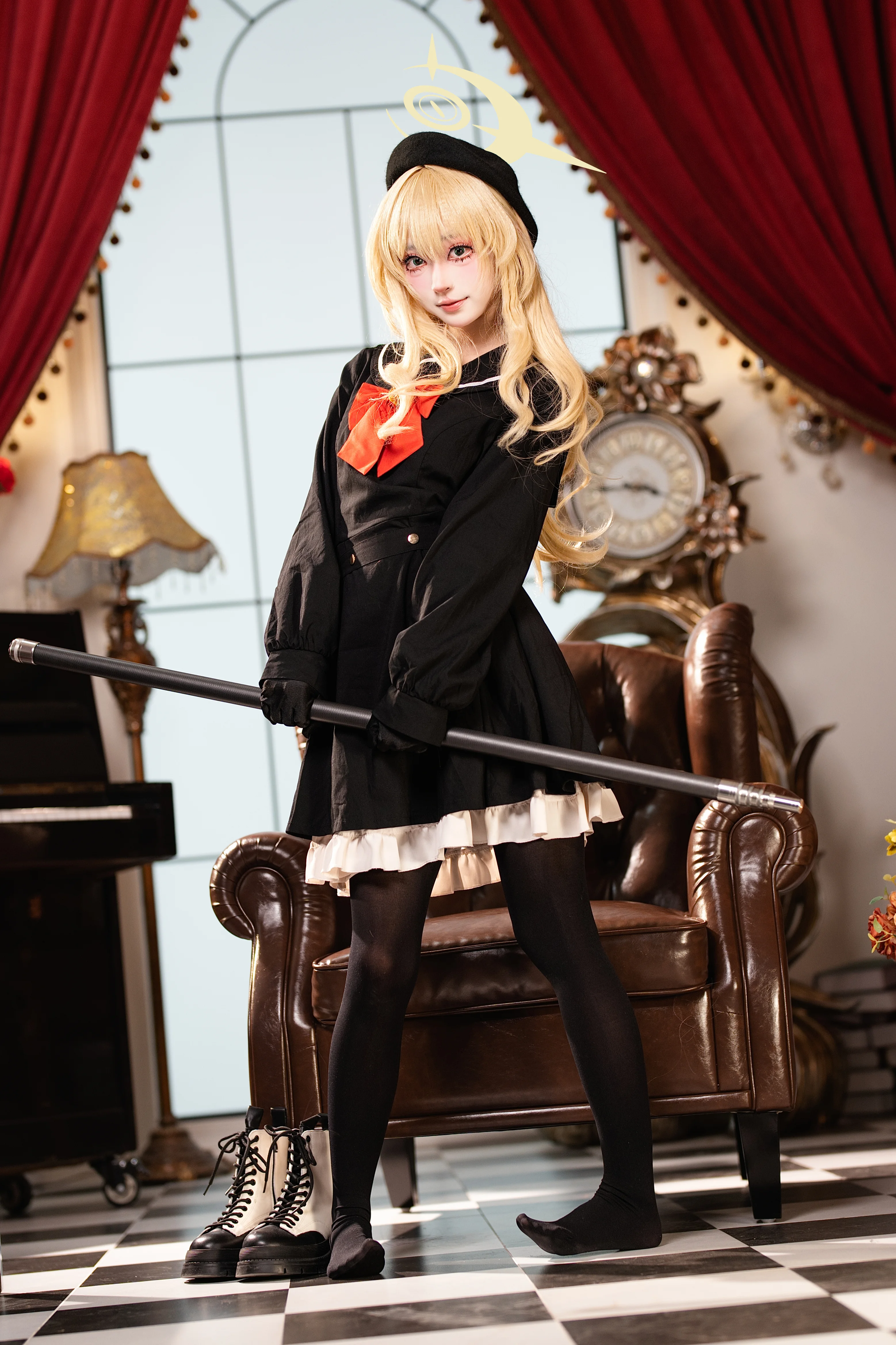 [Grinning Professor cosplay] The Mysterious Smile in Blue Archive, Doing Great Business Today Too - Image 5