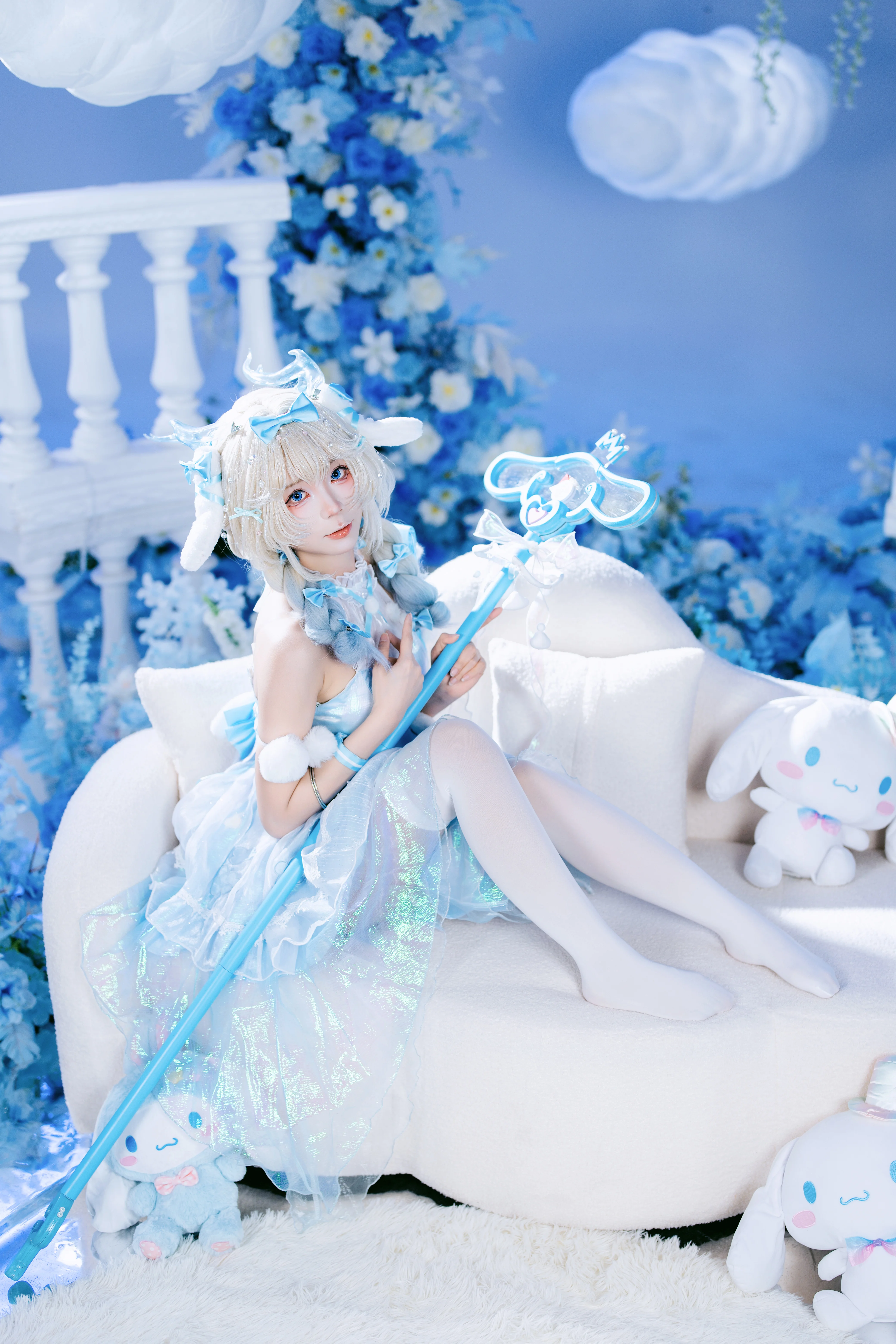 [Yao cosplay] Cinnamoroll's Dream, the Little Deer on the Clouds - Image 1