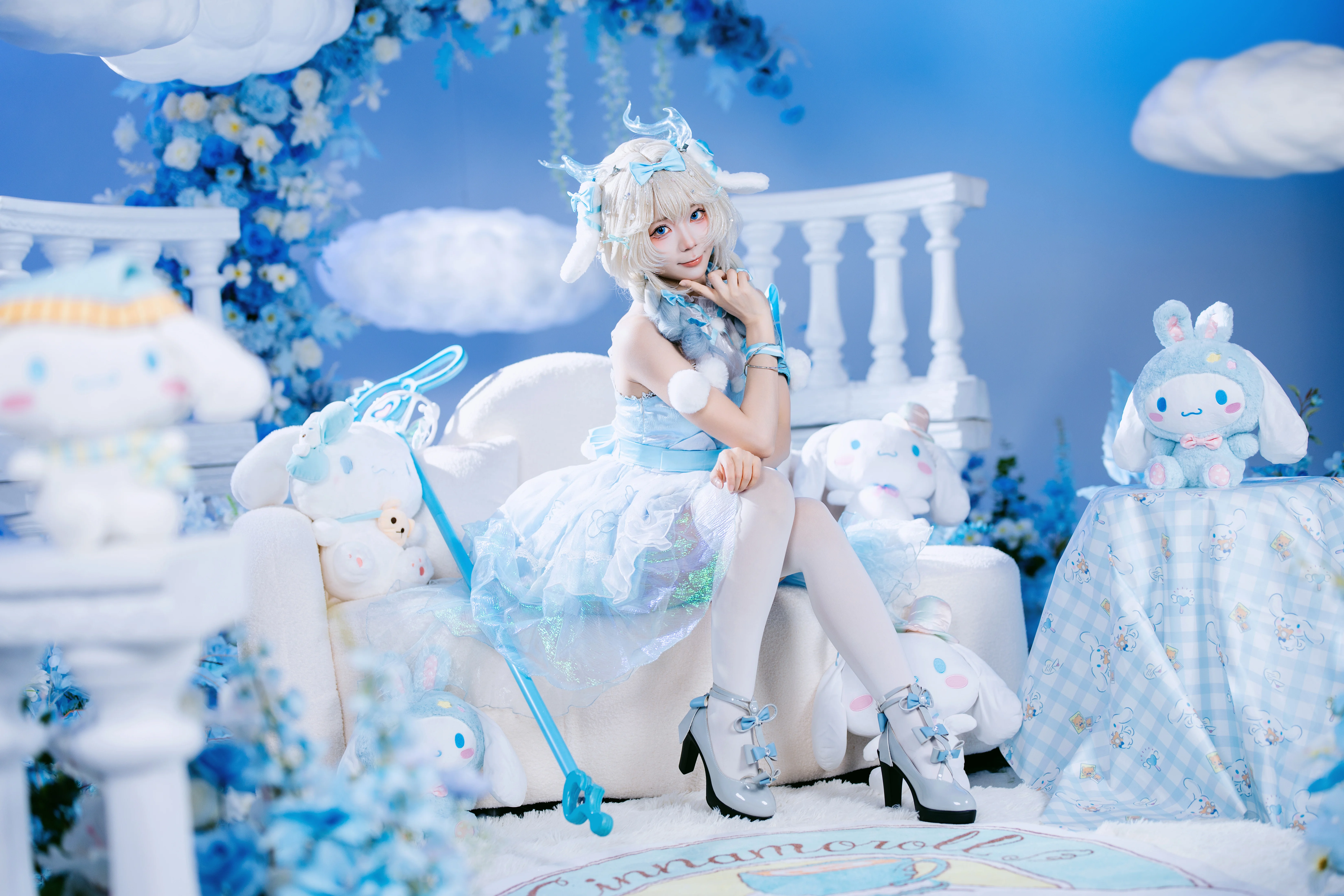 [Yao cosplay] Cinnamoroll's Dream, the Little Deer on the Clouds - Image 13