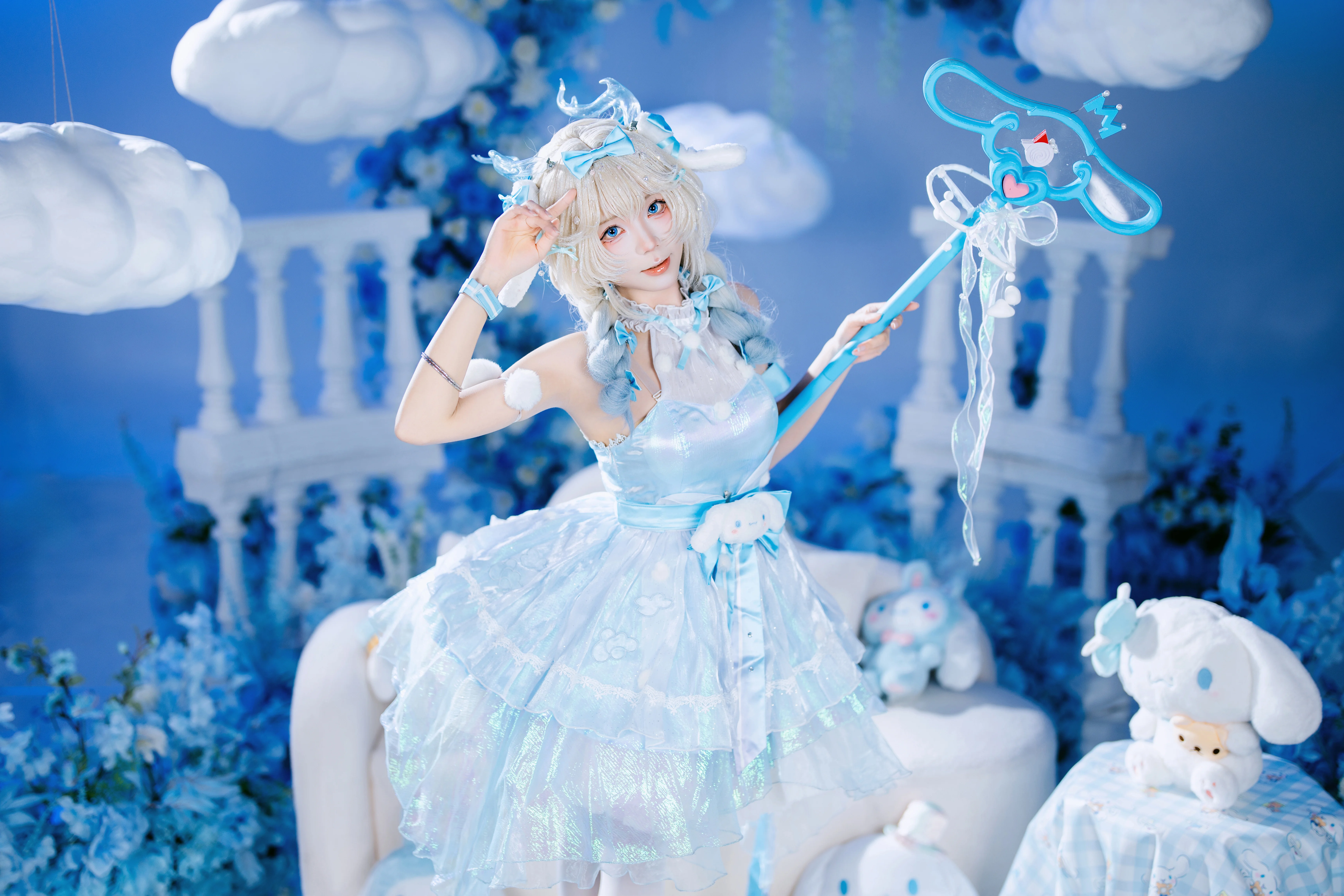 [Yao cosplay] Cinnamoroll's Dream, the Little Deer on the Clouds - Image 8