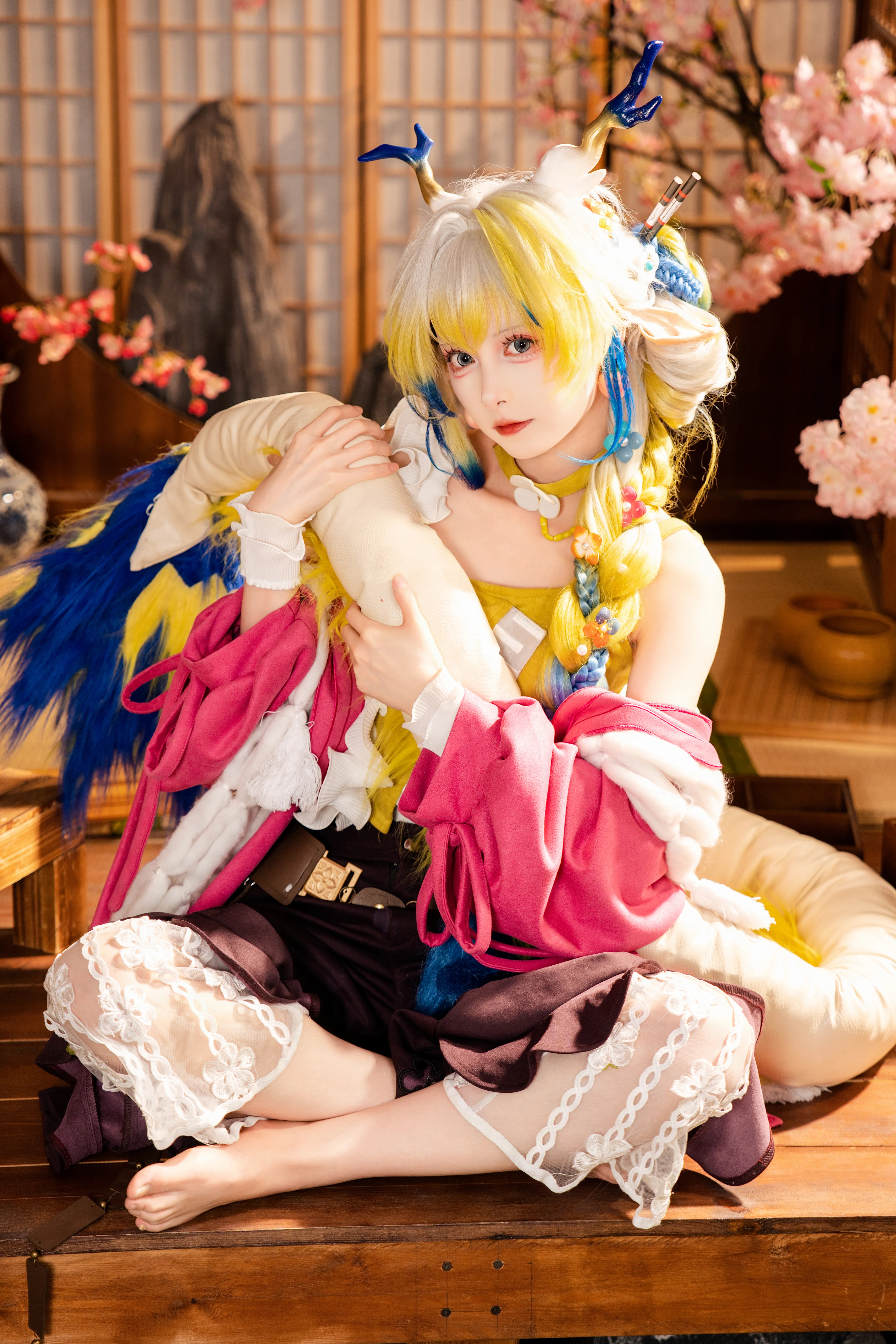 【黍cos】春日宴裡的明日方舟，和風茶室的光影 - 第 8 張