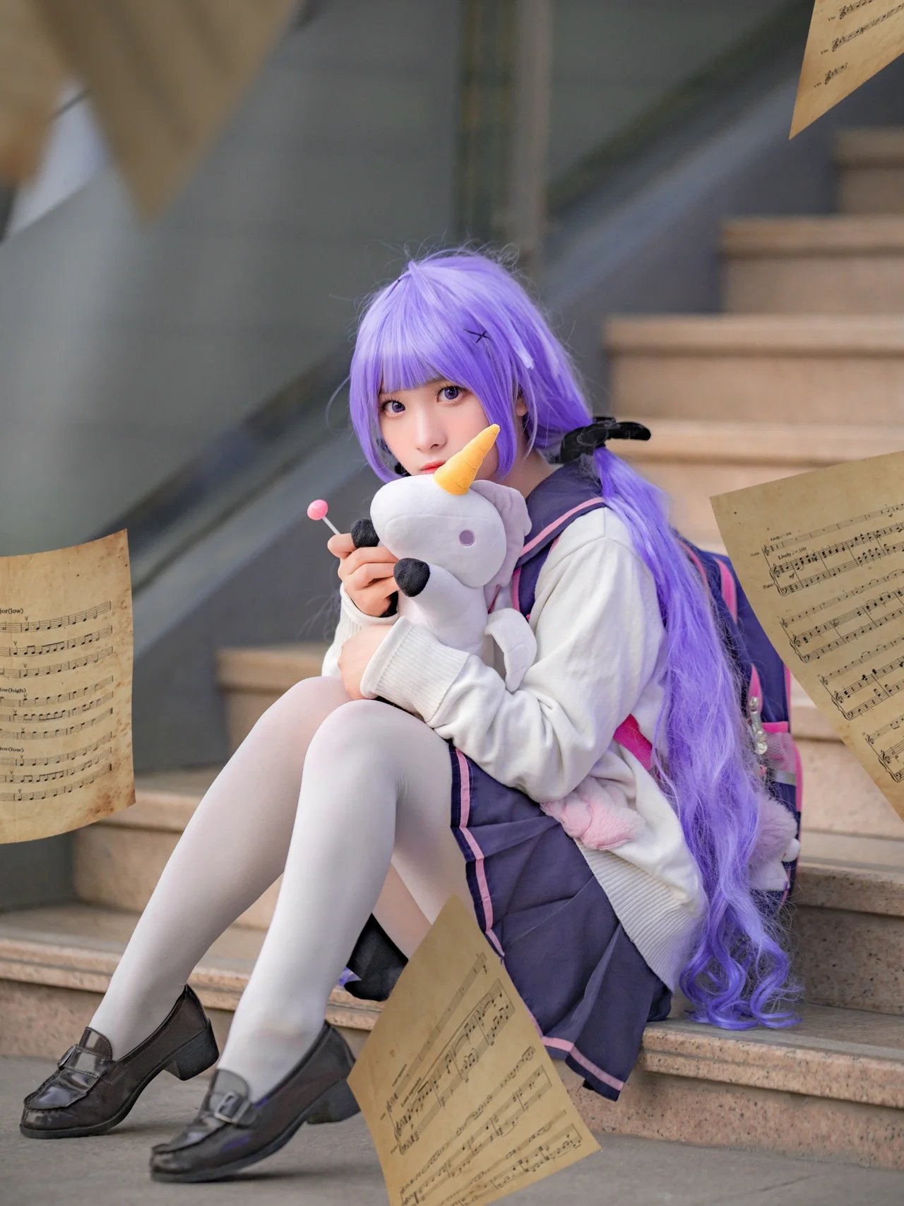 【獨角獸cos】碧藍航線的溫柔獨角獸，帶著小茄子來見你 - 第 1 張