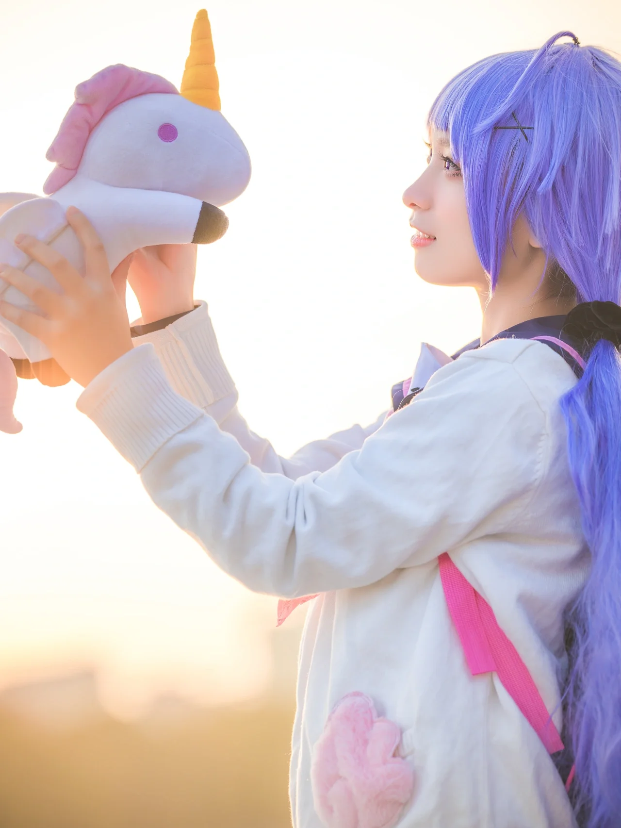 【獨角獸cos】碧藍航線的溫柔獨角獸，帶著小茄子來見你 - 第 6 張