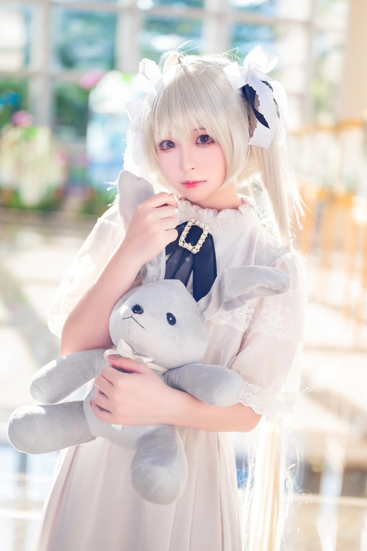 【穹妹cos】缘之空里的春日穹妹，自搭rojita的轻透感
