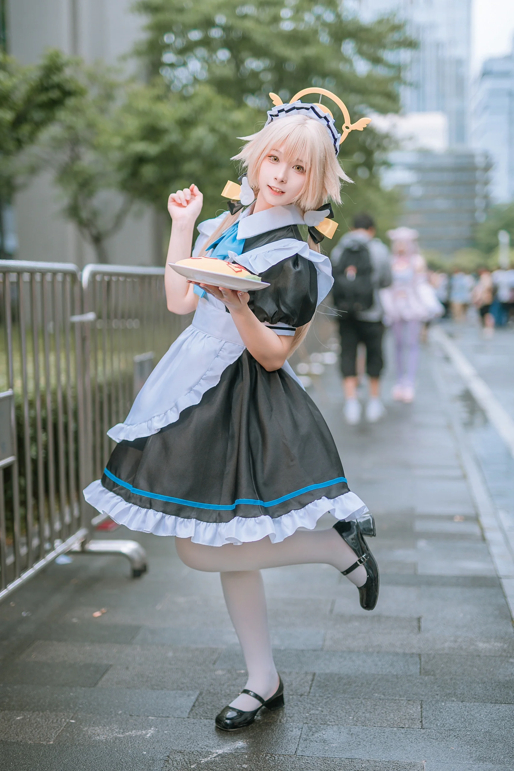 【ヒフミのコスプレ】雨上がりの広州ホタルアニメゲーム博覧会D3の限定メイド服 - 5 枚目
