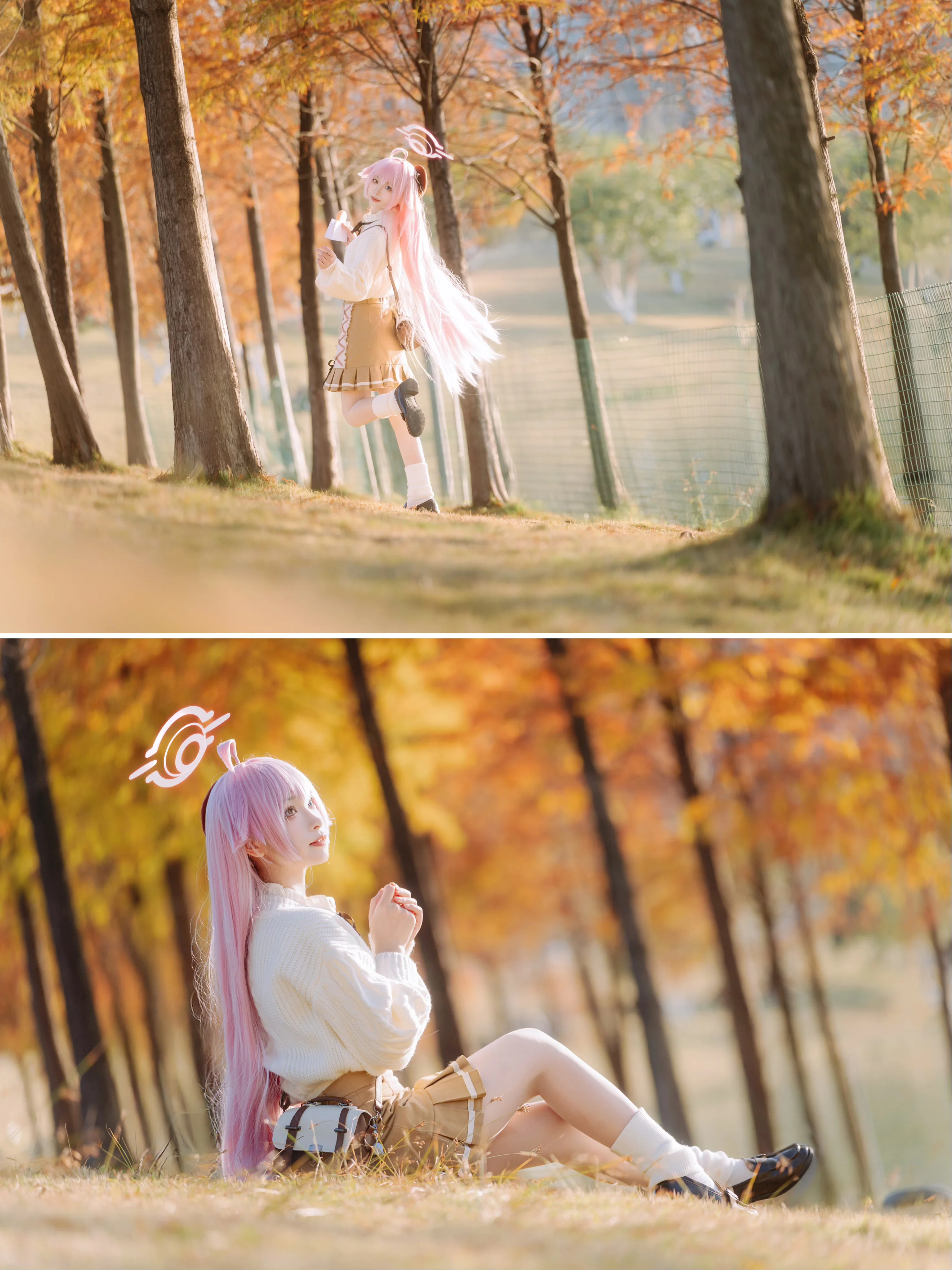 【小鸟游星野cos】秋日限定，落羽杉林里的星野 - 第 6 张